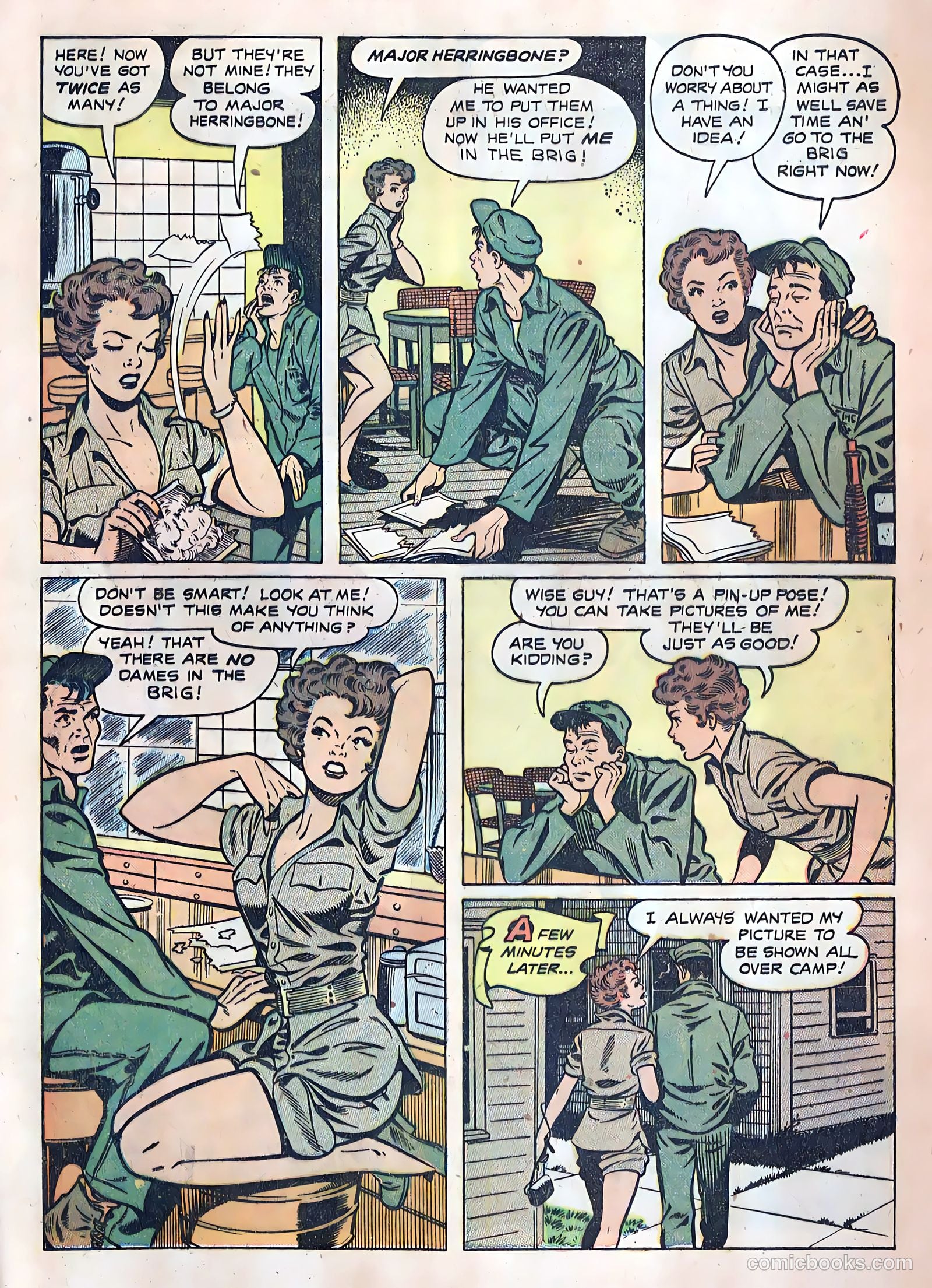 Fightin' Marines #5 — page 17 of 36