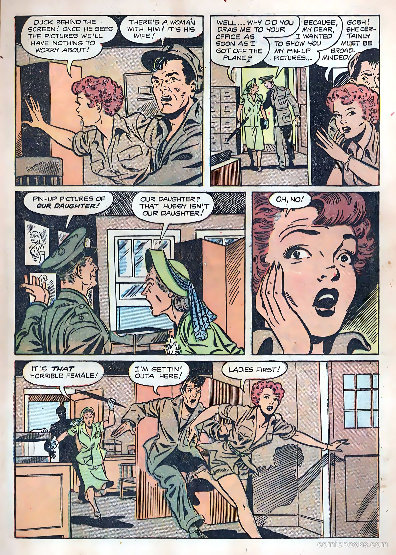 Fightin' Marines #5 — page 21 of 36
