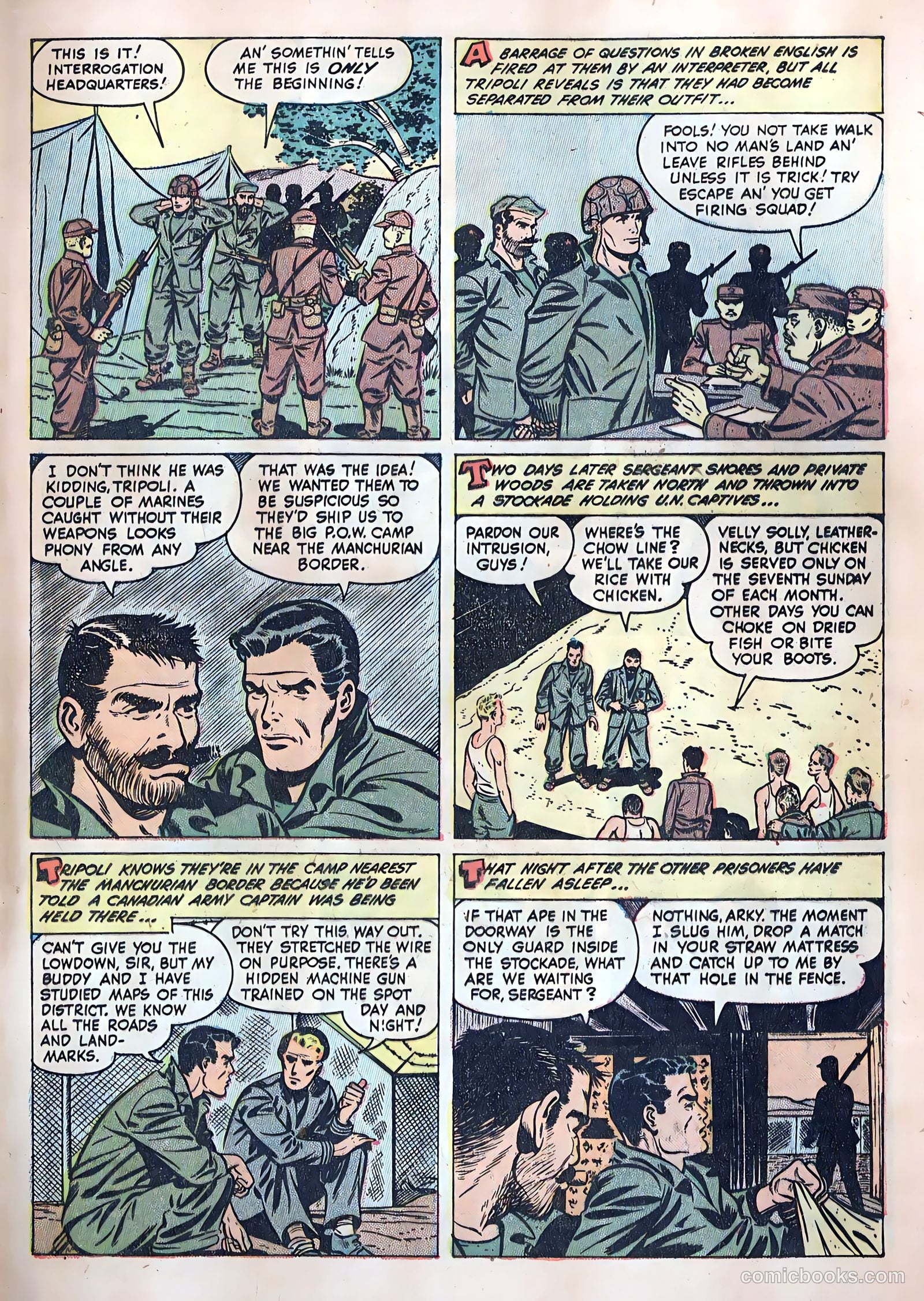 Fightin' Marines #5 — page 29 of 36