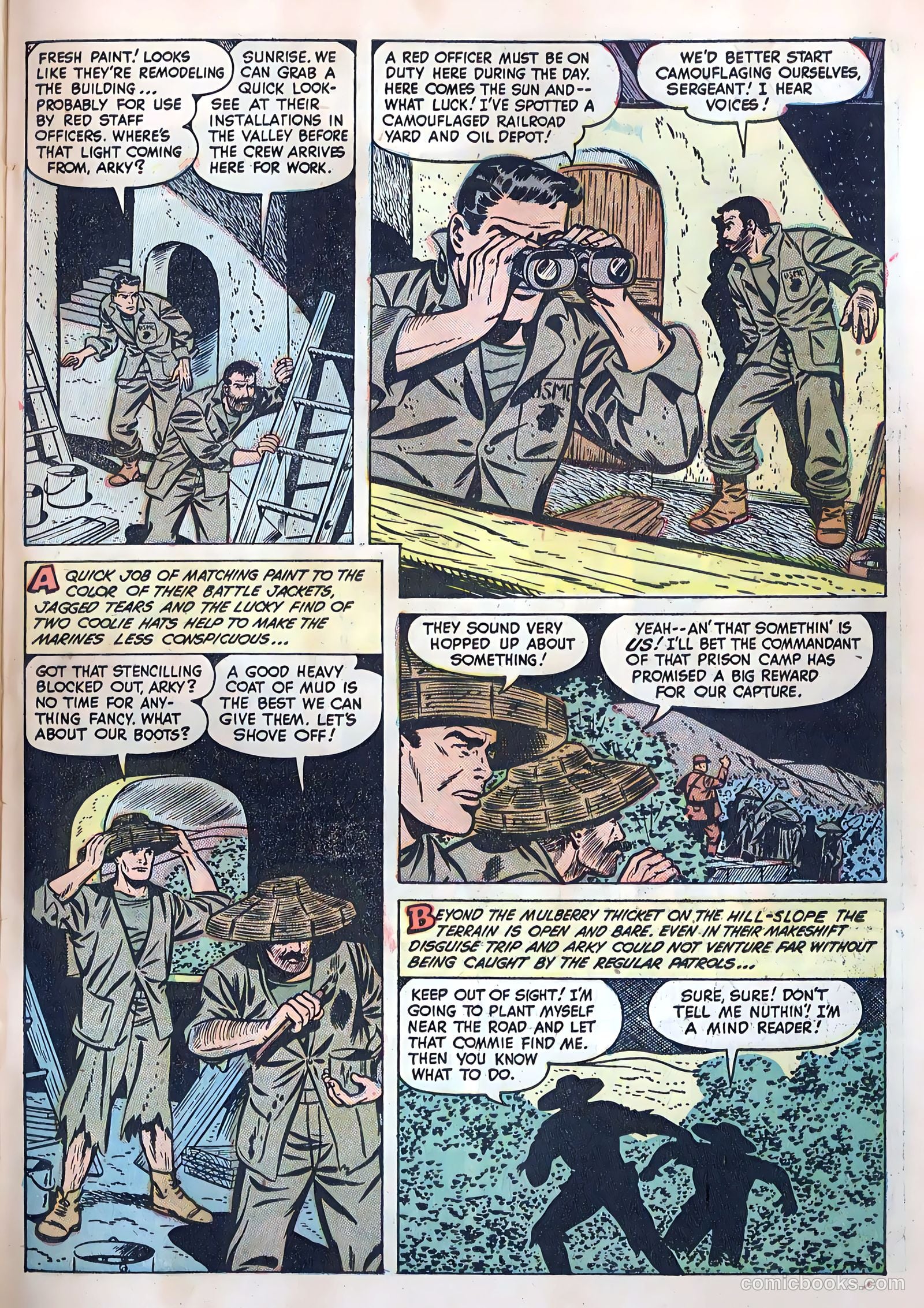 Fightin' Marines #5 — page 31 of 36
