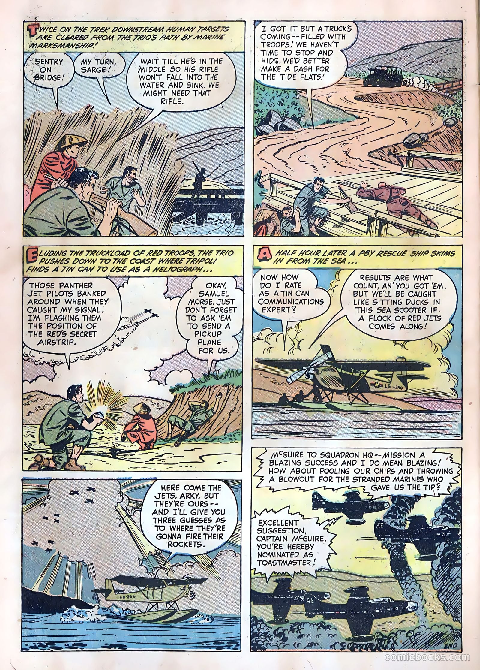 Fightin' Marines #5 — page 34 of 36