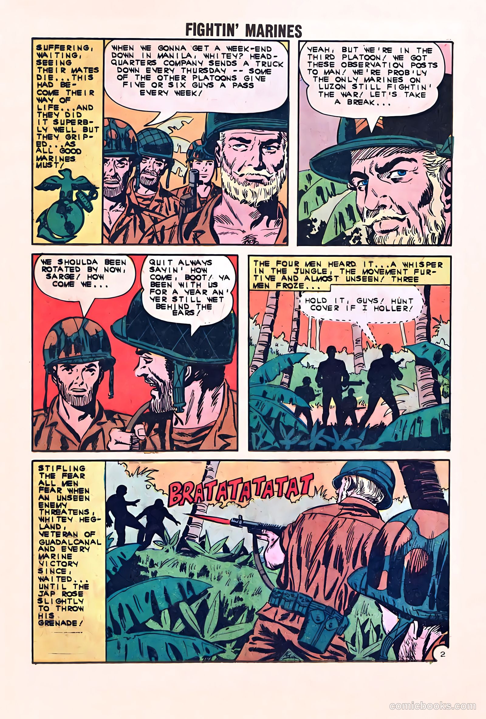 Fightin' Marines #50 — page 4 of 36