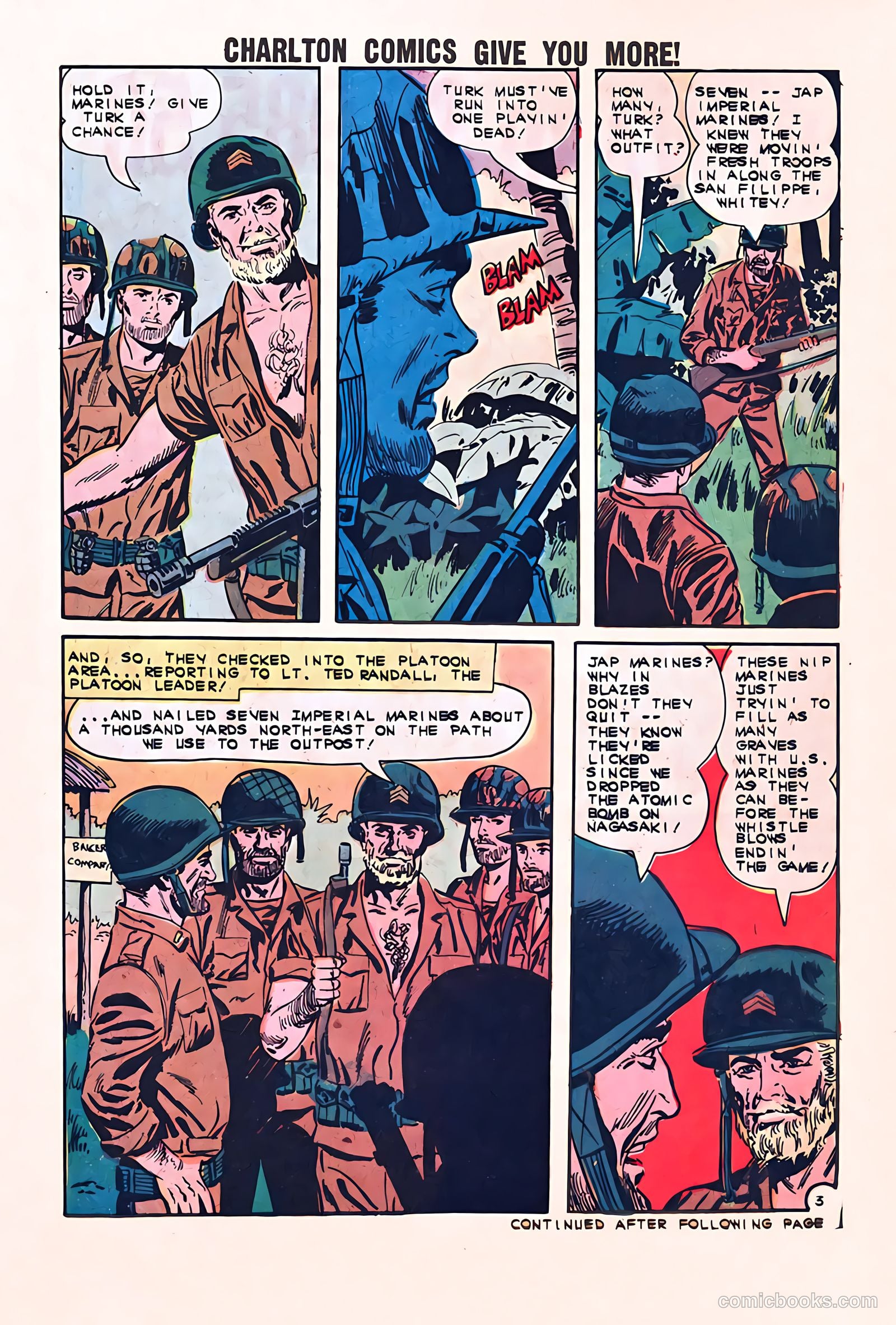 Fightin' Marines #50 — page 5 of 36