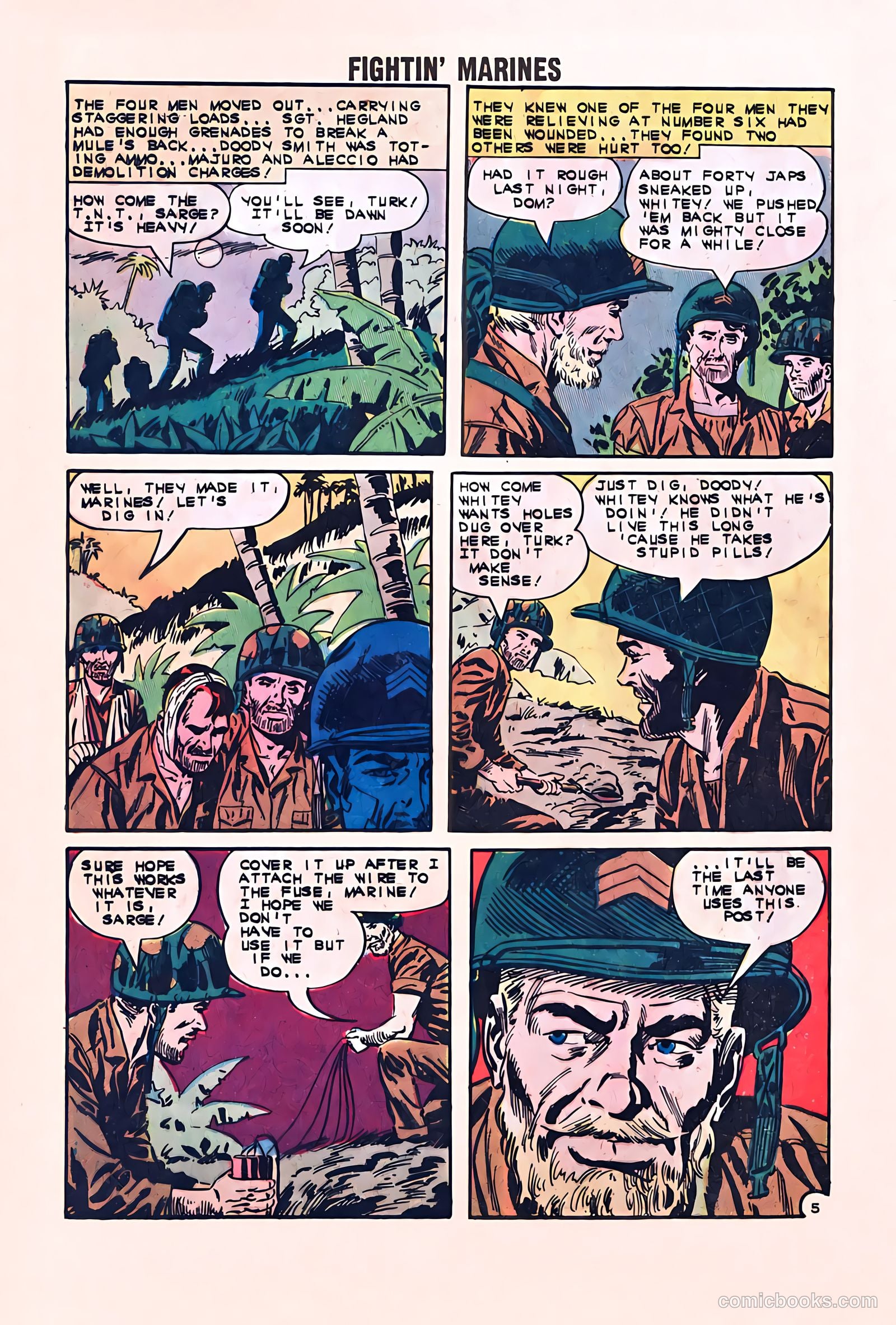 Fightin' Marines #50 — page 8 of 36