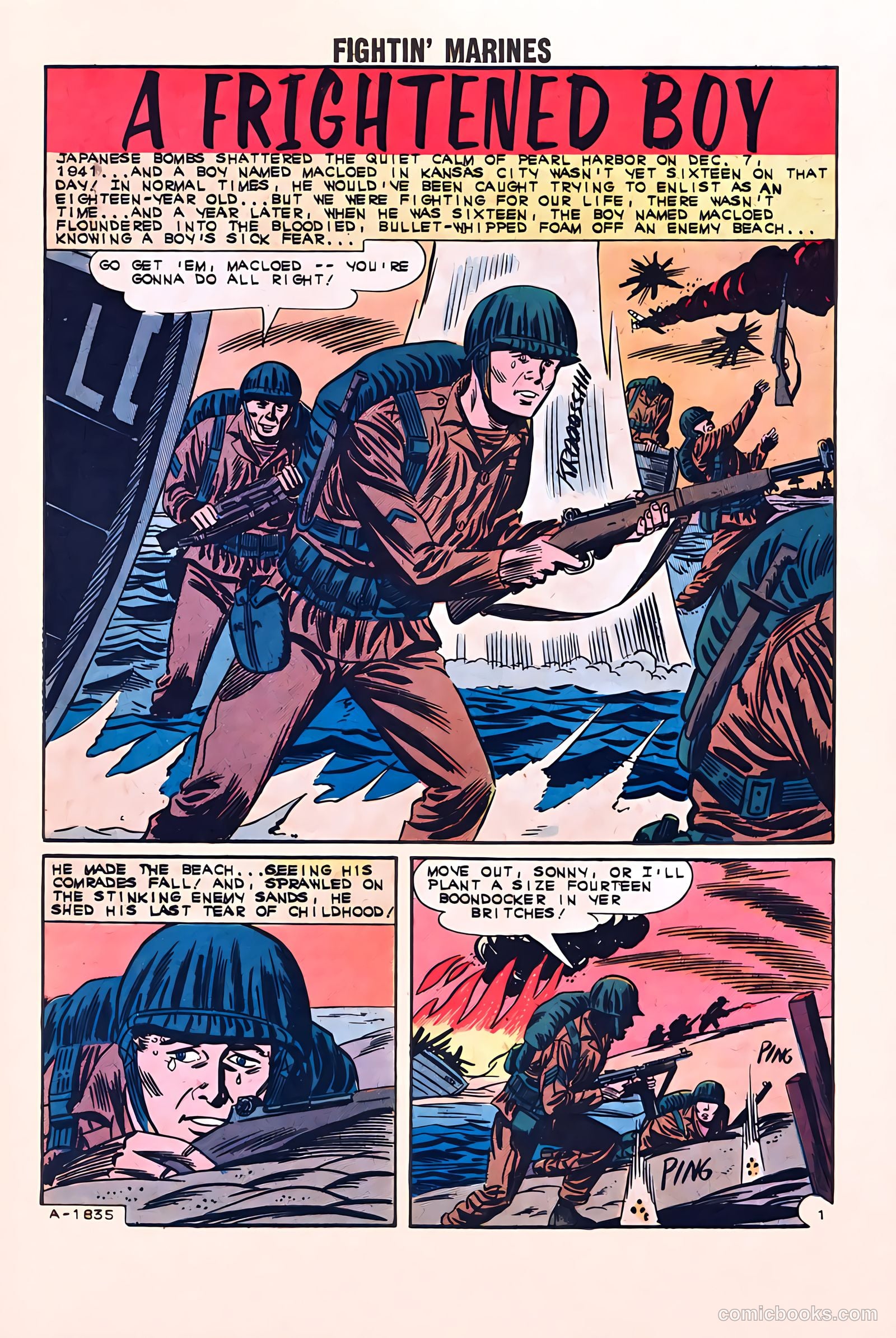 Fightin' Marines #50 — page 28 of 36
