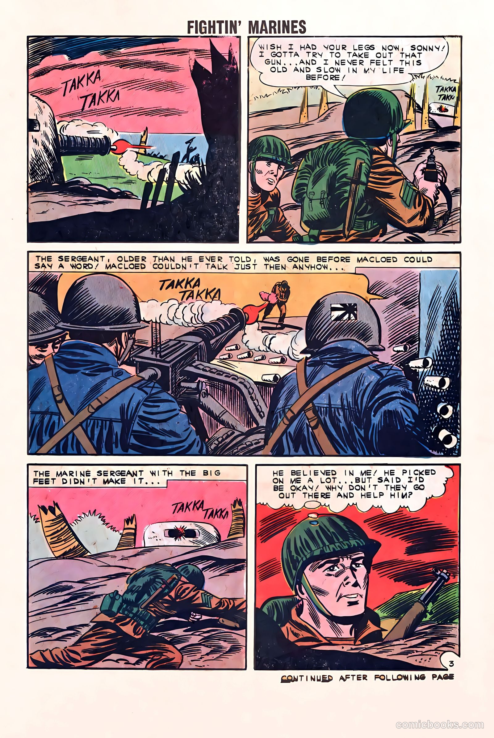 Fightin' Marines #50 — page 30 of 36