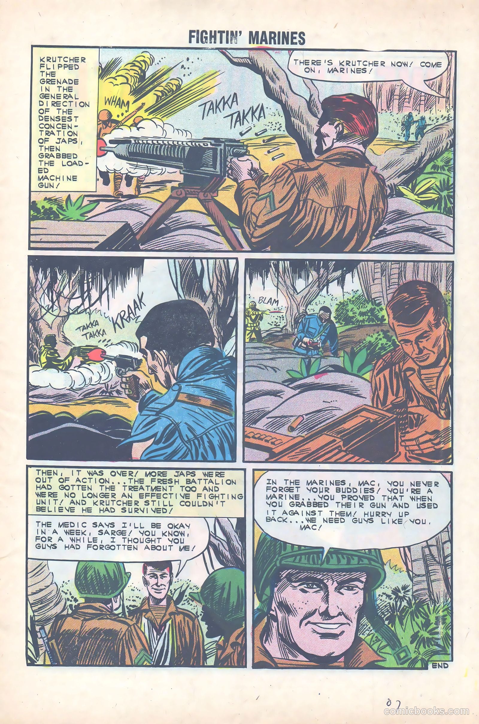 Fightin' Marines #51 — page 7 of 36