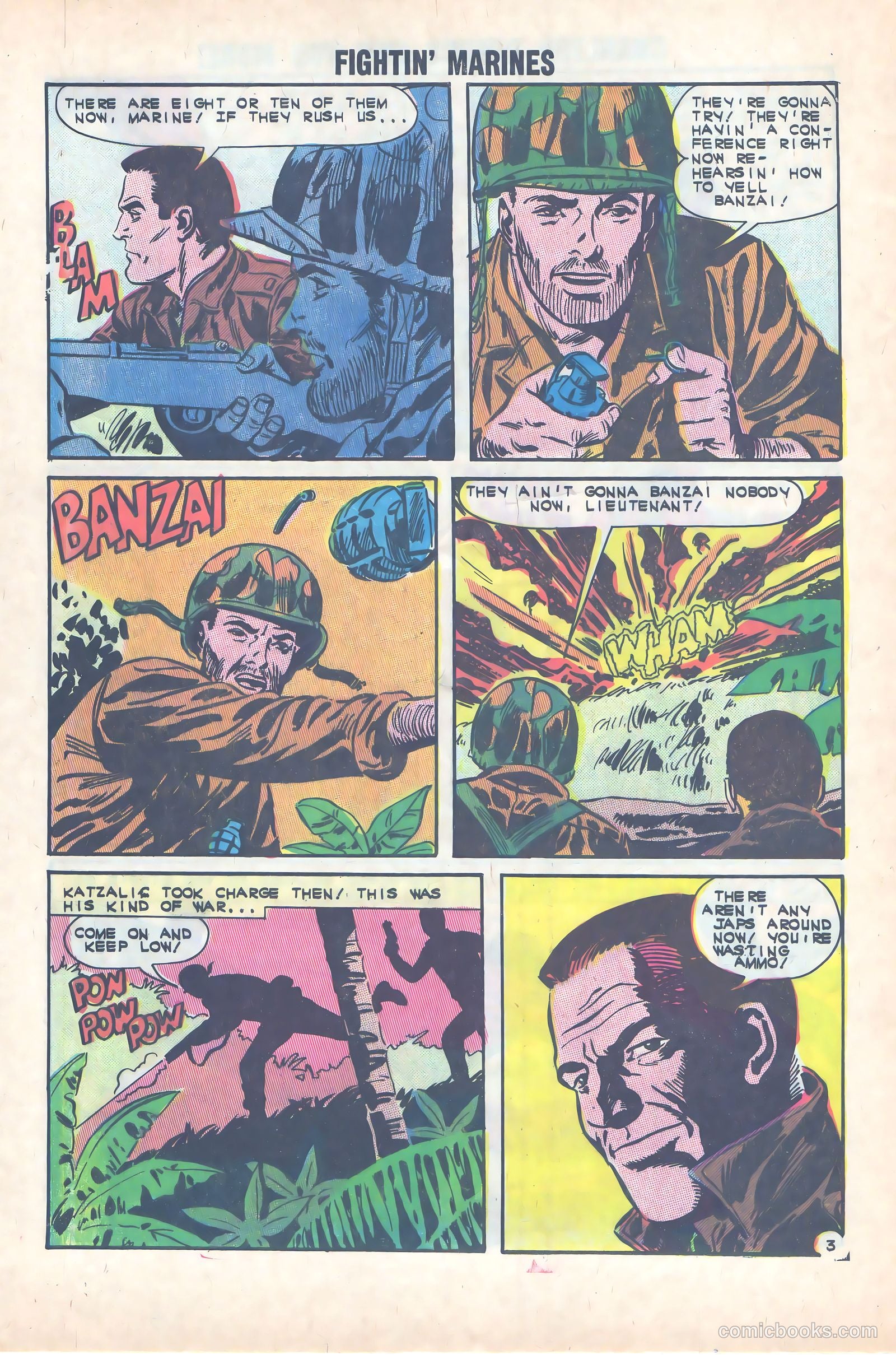 Fightin' Marines #51 — page 28 of 36