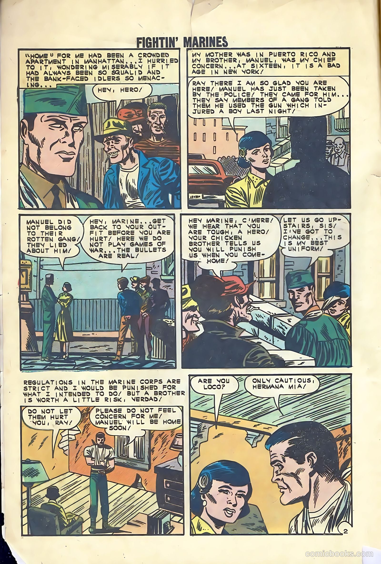 Fightin' Marines #52 — page 3 of 35