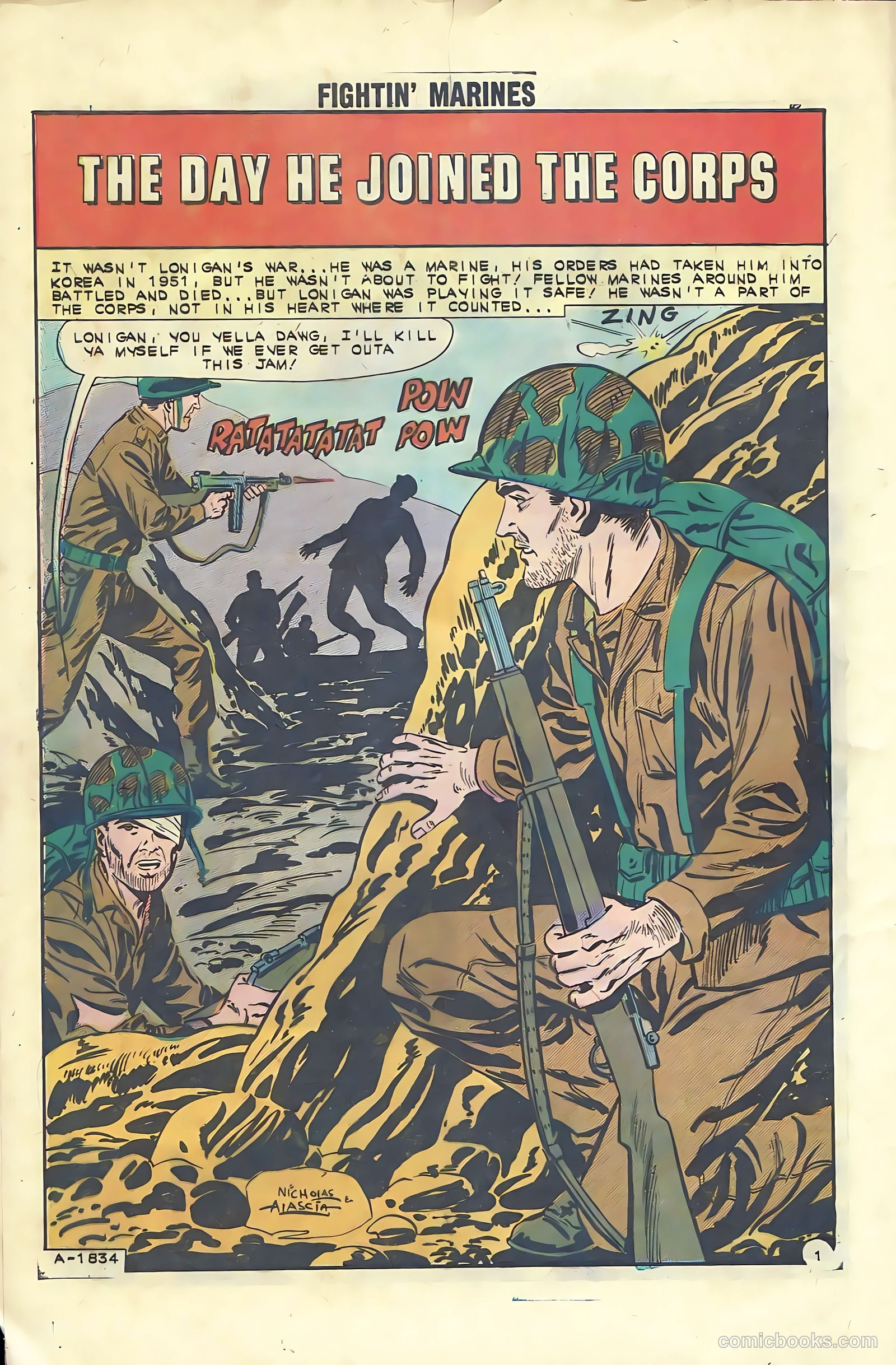 Fightin' Marines #52 — page 7 of 35