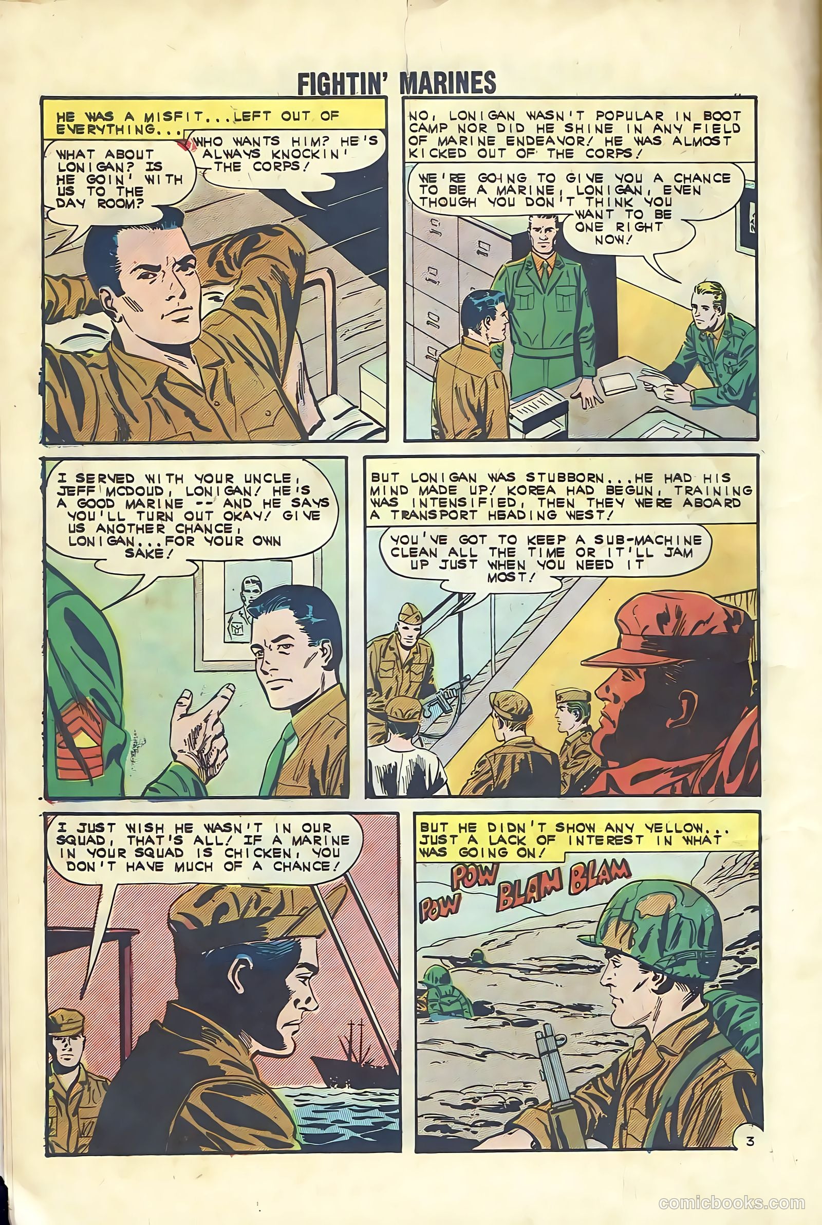 Fightin' Marines #52 — page 9 of 35