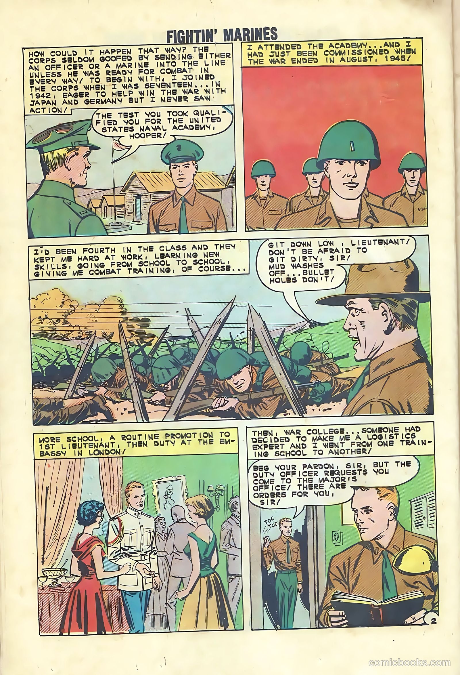 Fightin' Marines #52 — page 25 of 35