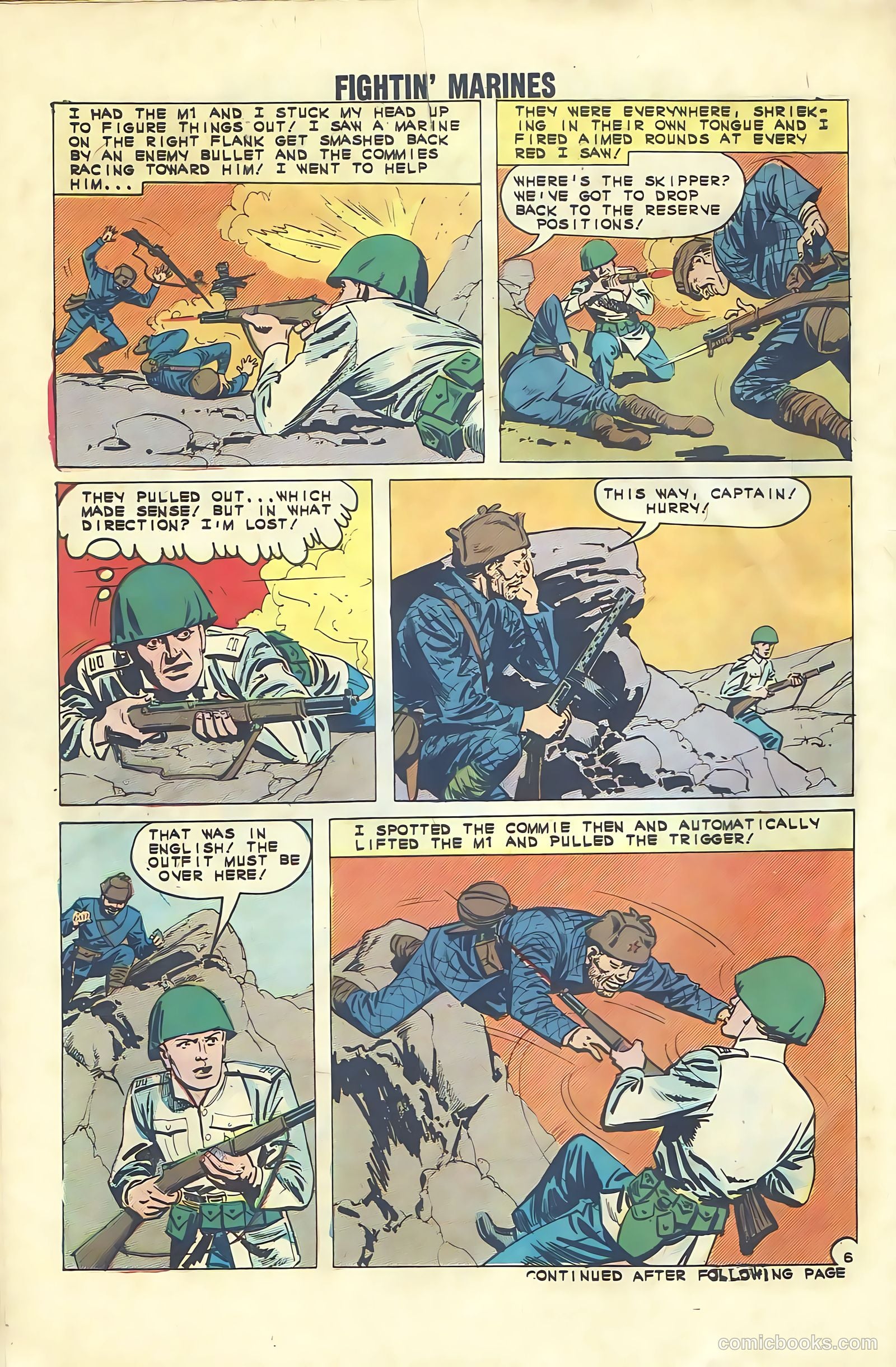 Fightin' Marines #52 — page 29 of 35