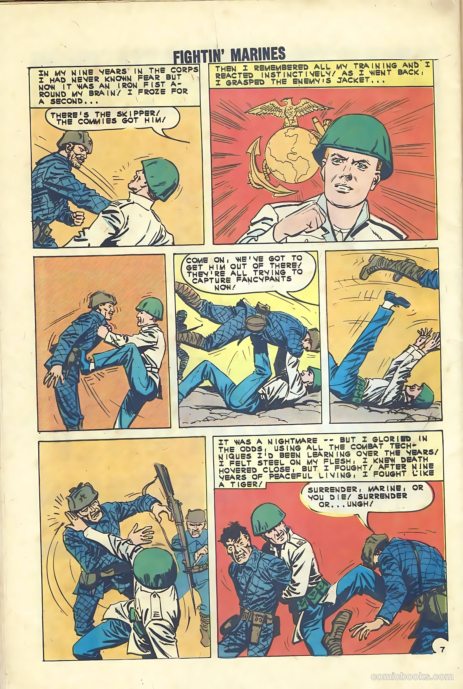 Fightin' Marines #52 — page 31 of 35