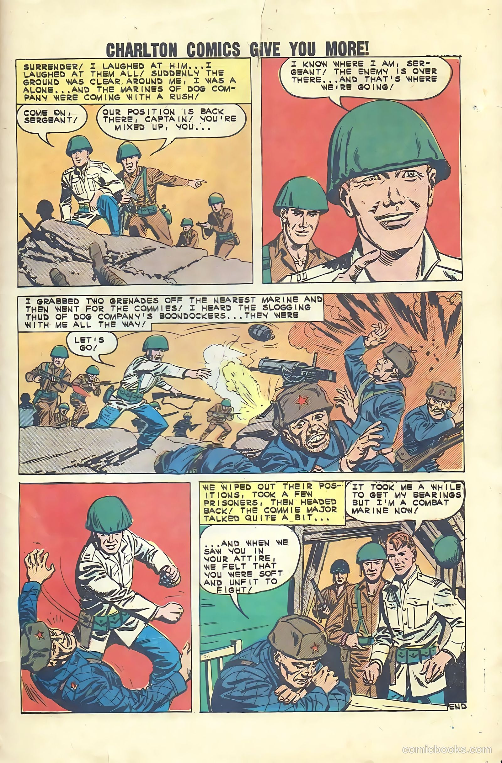 Fightin' Marines #52 — page 32 of 35