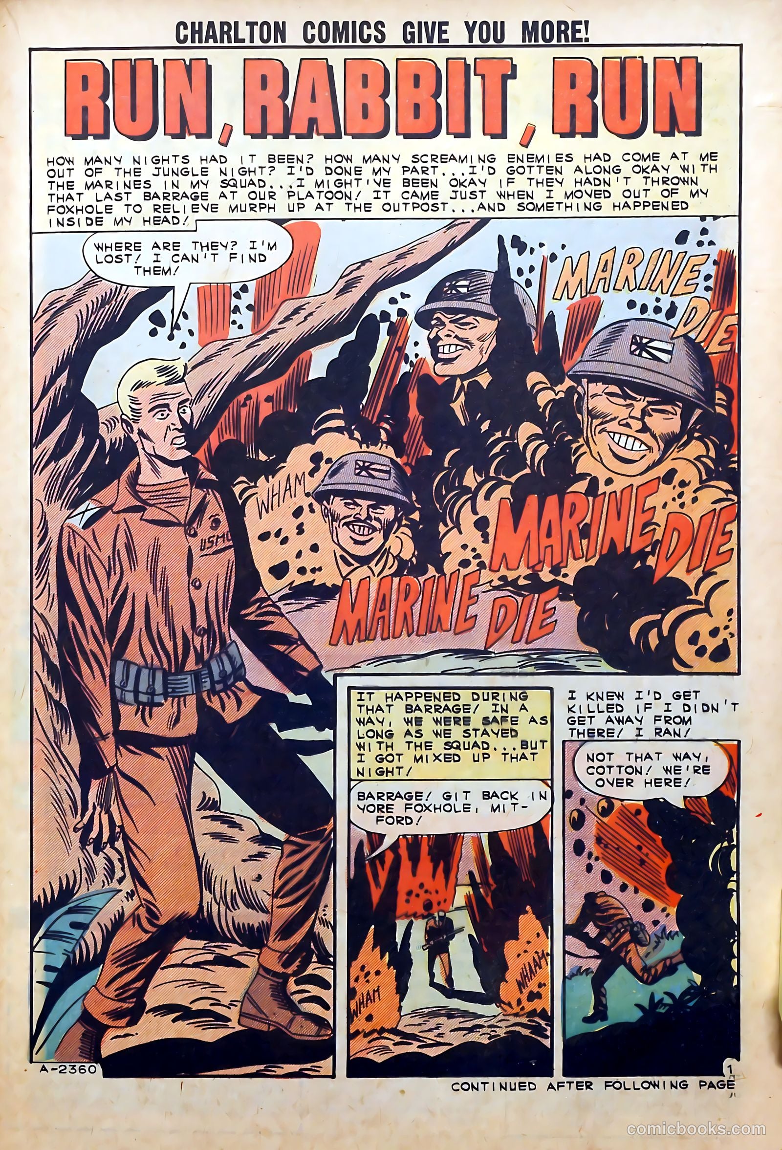 Fightin' Marines #53 — page 21 of 36