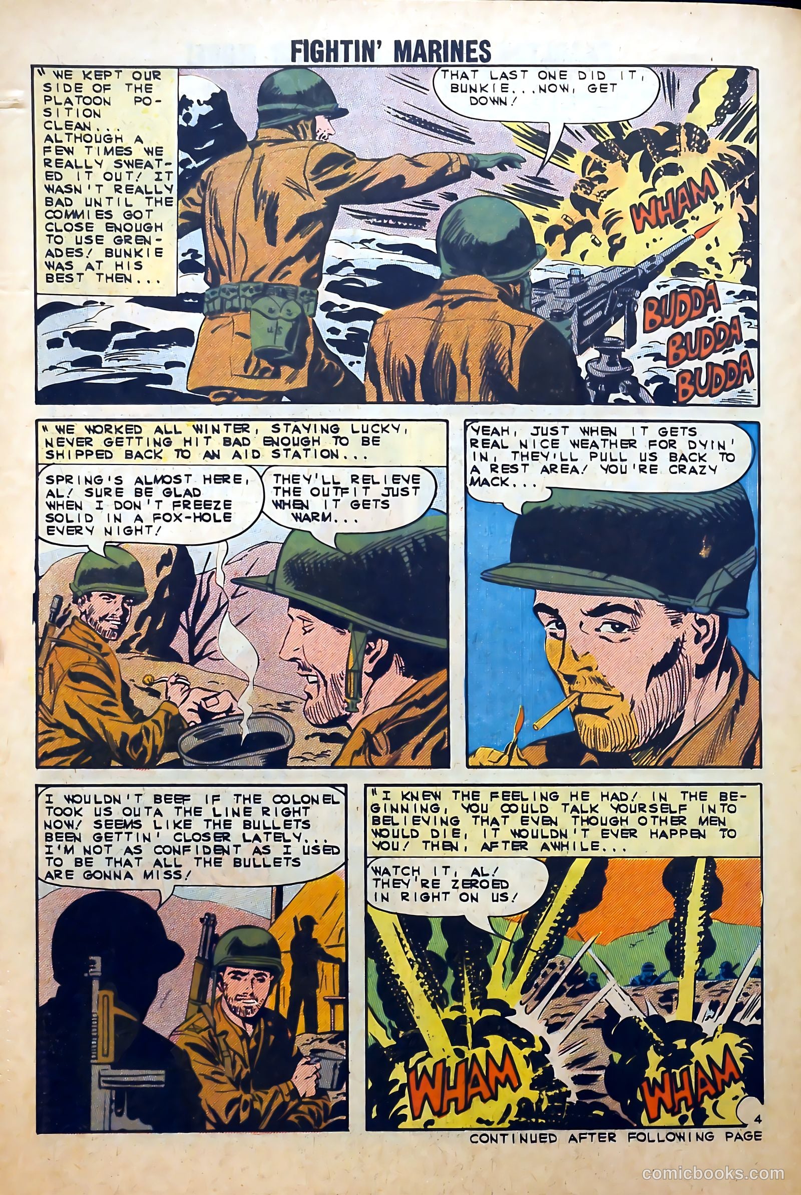 Fightin' Marines #53 — page 30 of 36