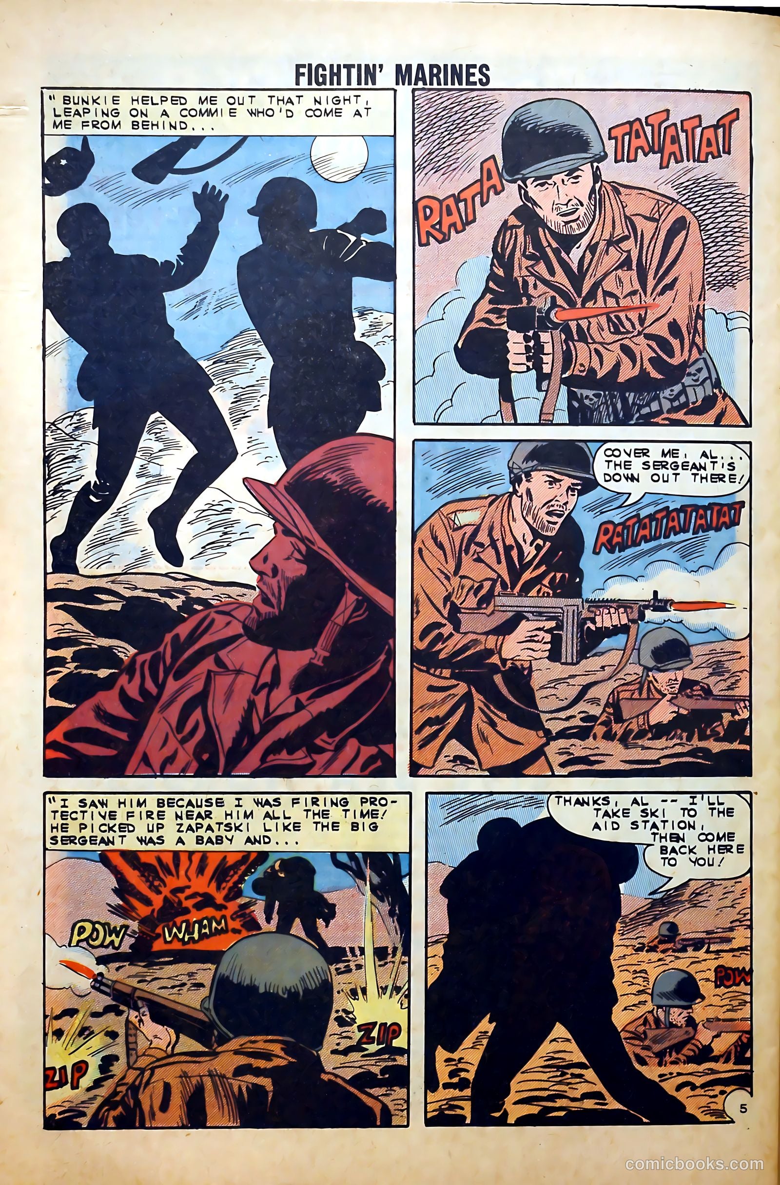Fightin' Marines #53 — page 32 of 36