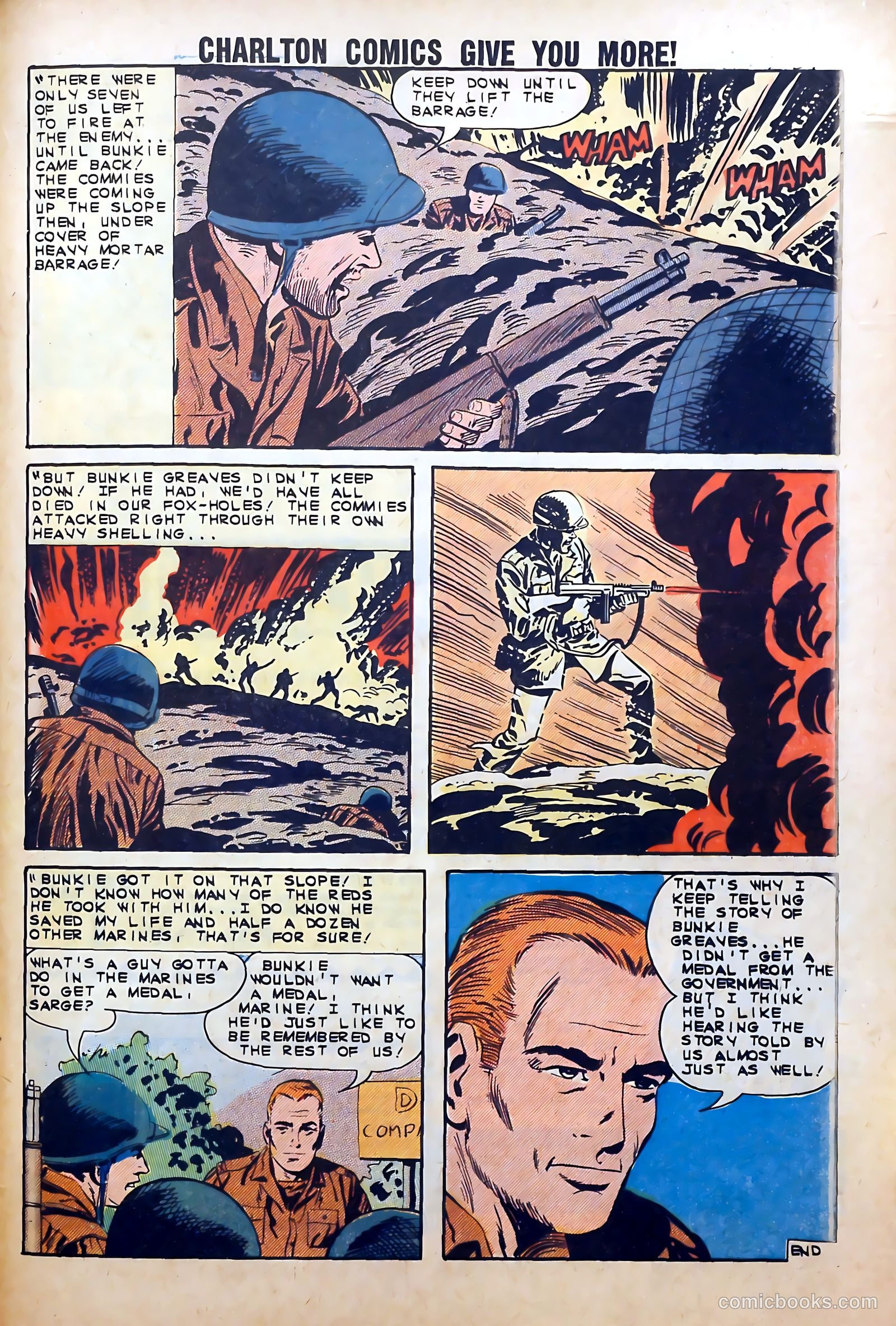 Fightin' Marines #53 — page 33 of 36