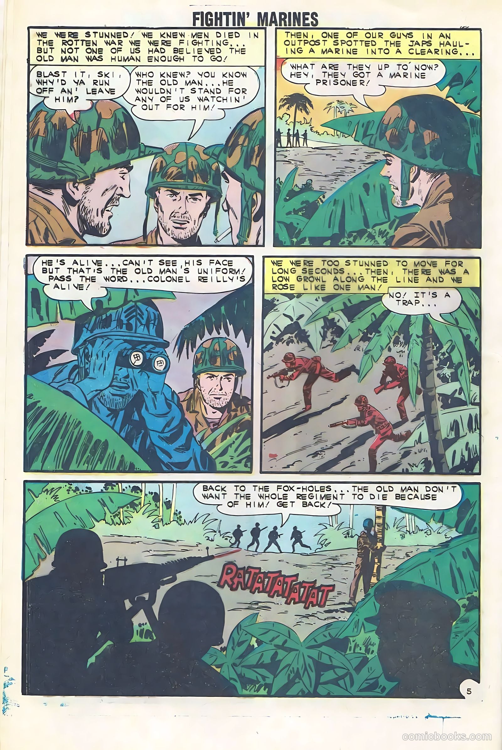 Fightin' Marines #54 — page 8 of 36