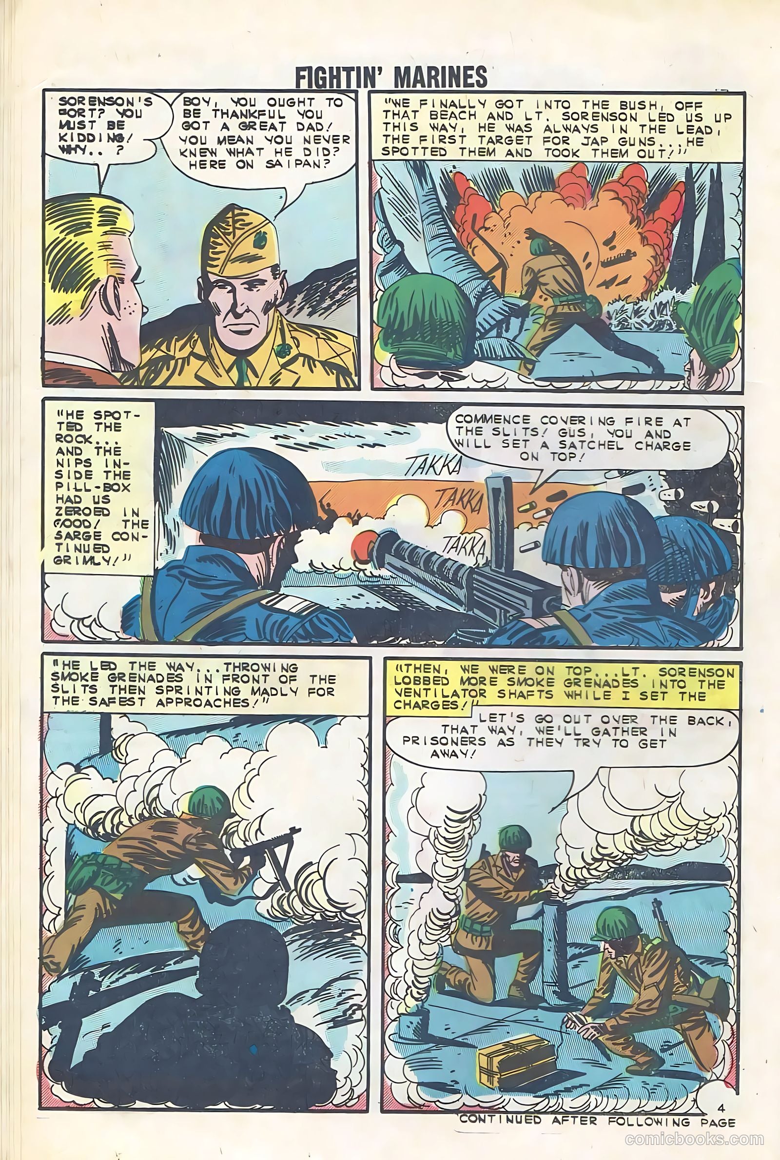 Fightin' Marines #54 — page 14 of 36