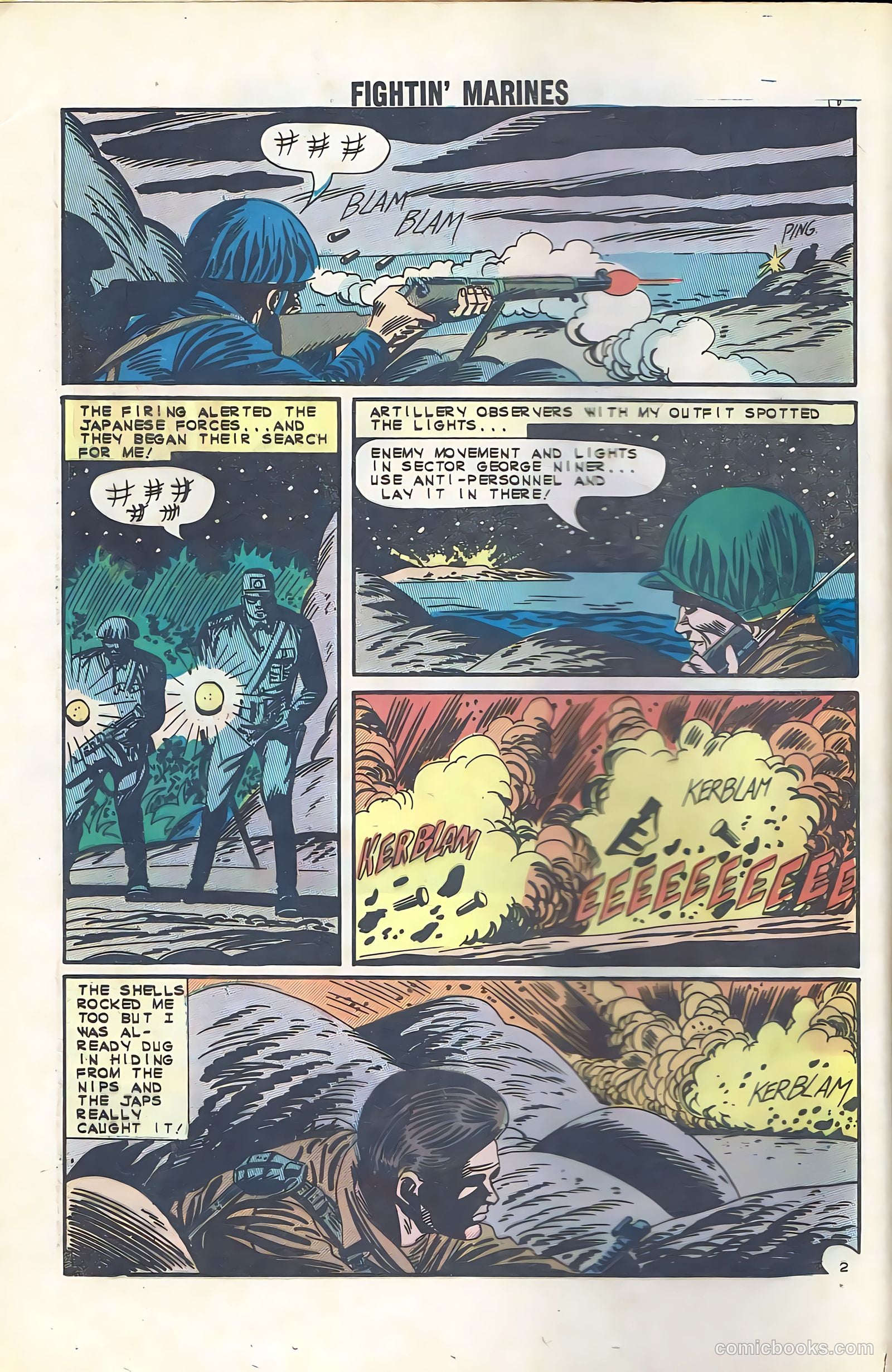 Fightin' Marines #54 — page 20 of 36