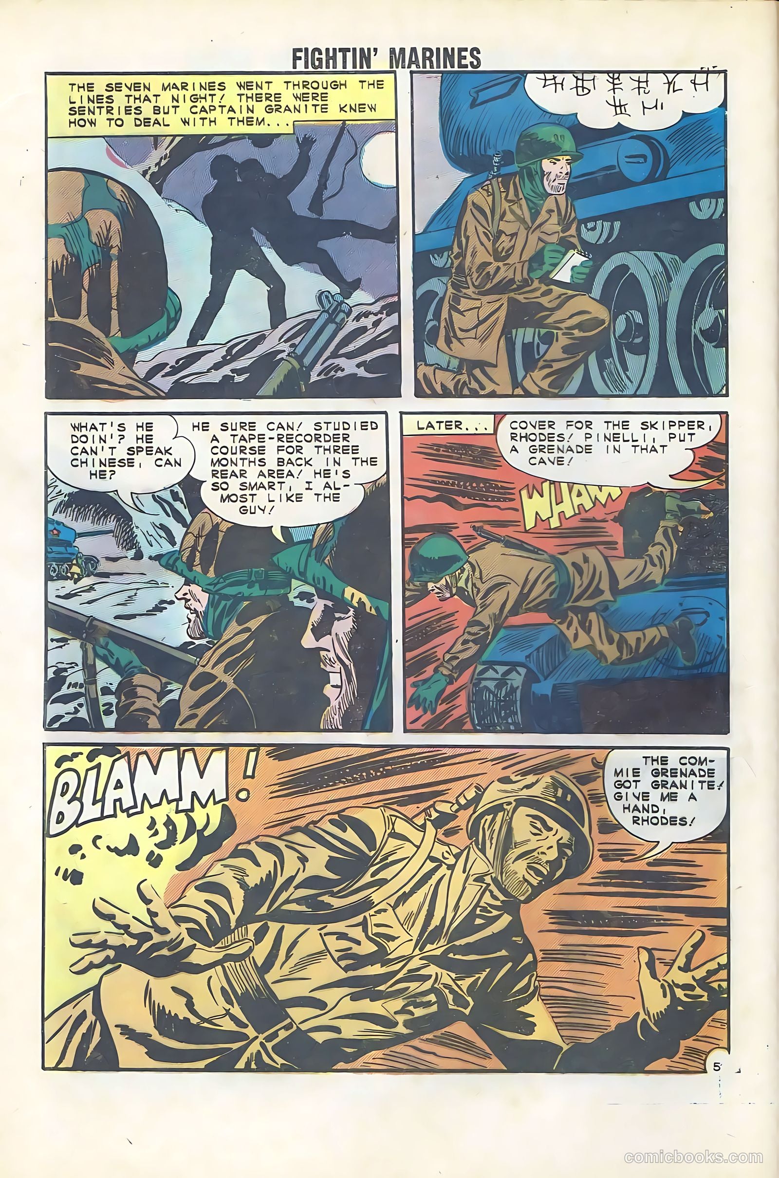Fightin' Marines #54 — page 28 of 36
