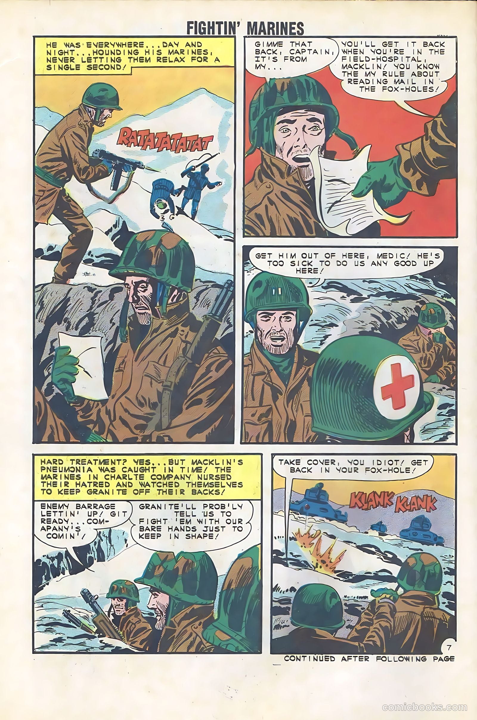 Fightin' Marines #54 — page 30 of 36