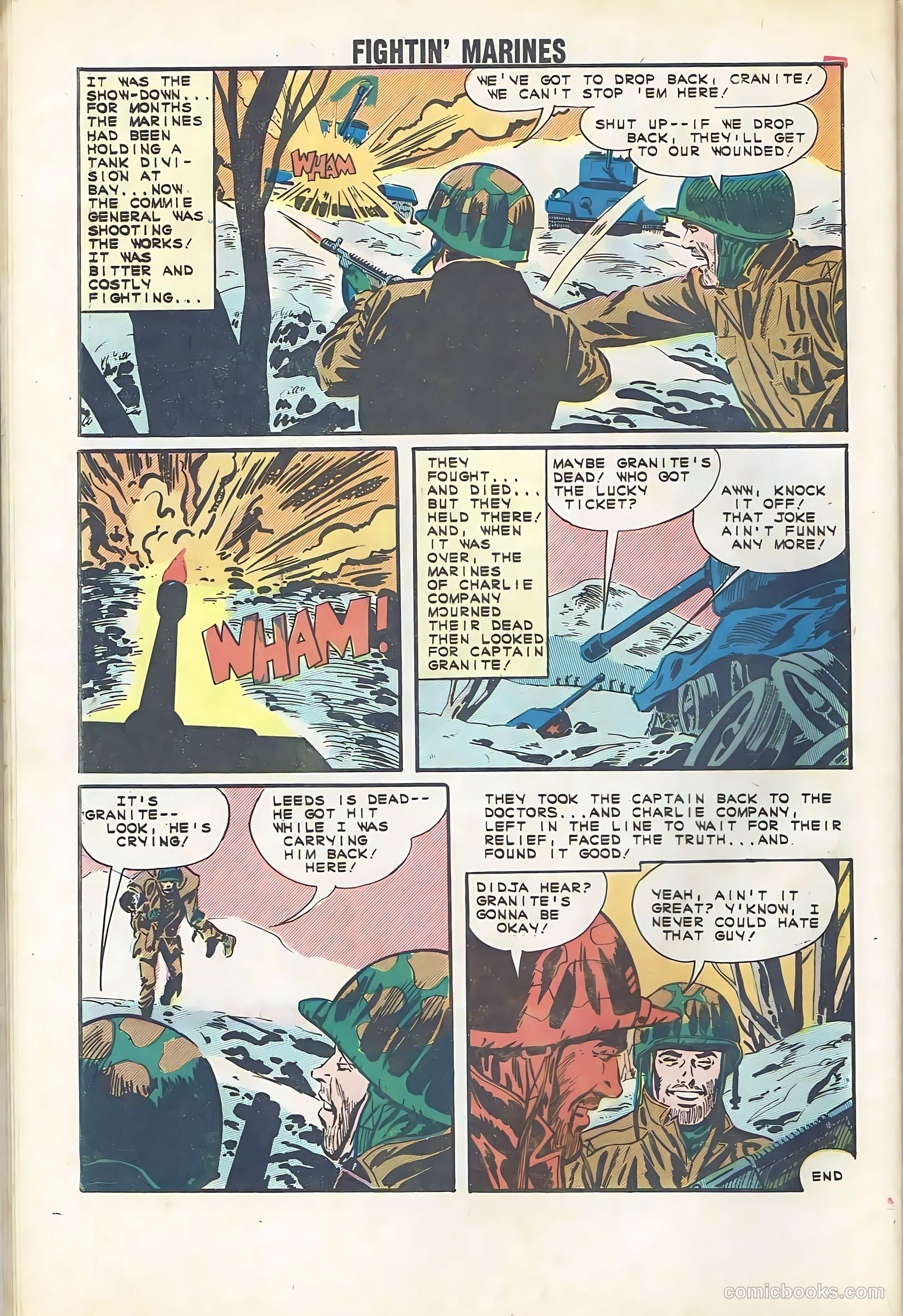 Fightin' Marines #54 — page 32 of 36