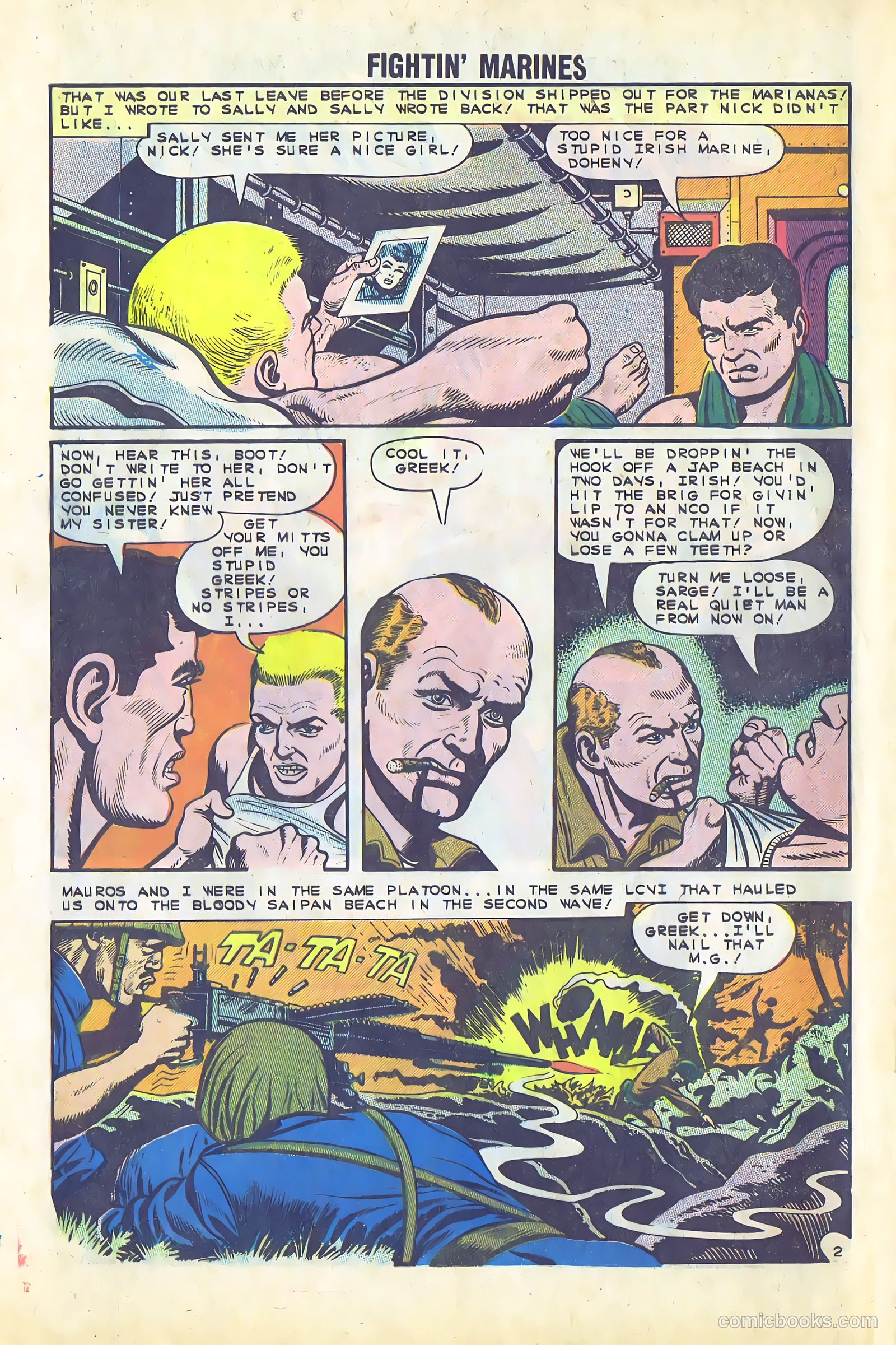 Fightin' Marines #55 — page 4 of 36