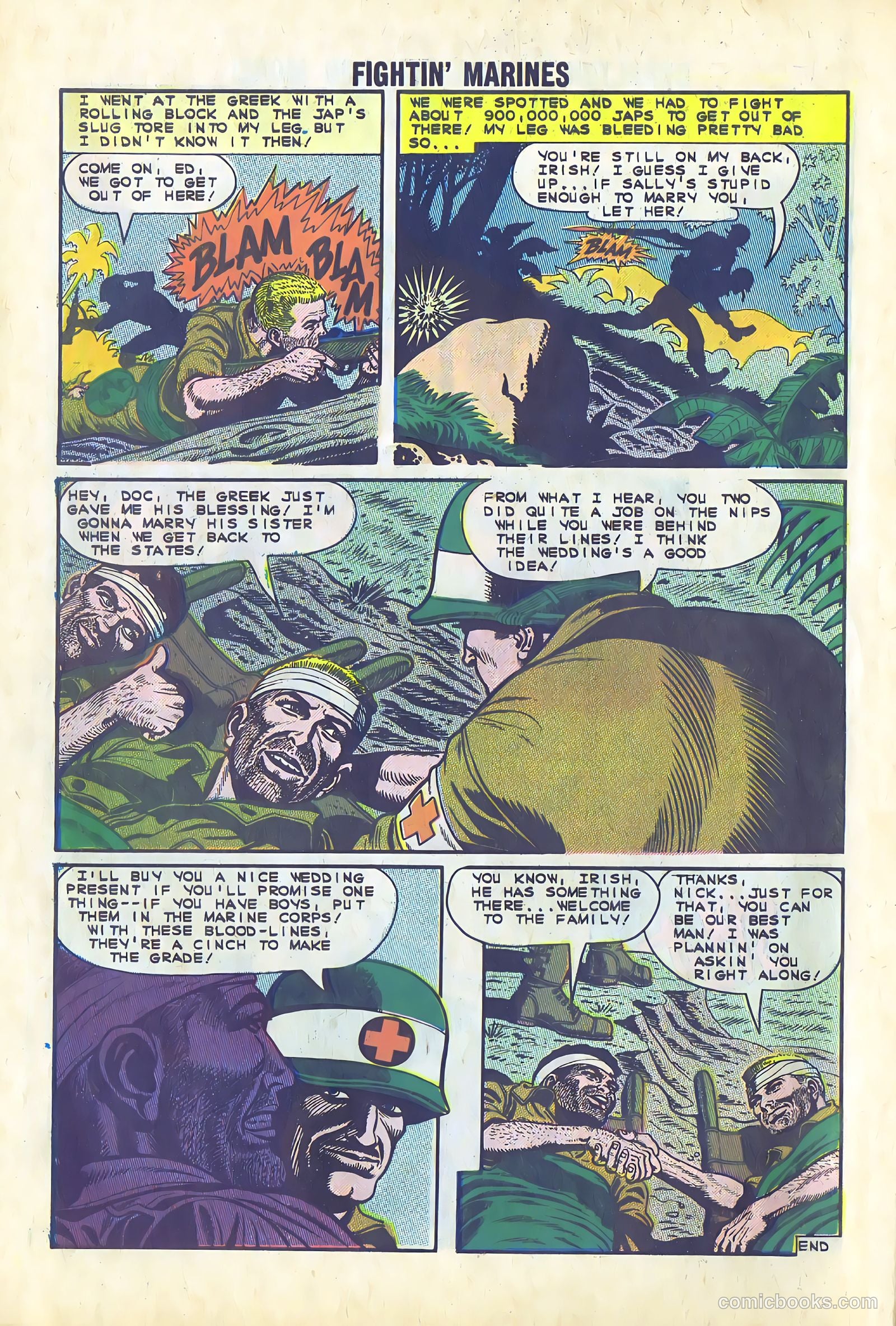 Fightin' Marines #55 — page 10 of 36