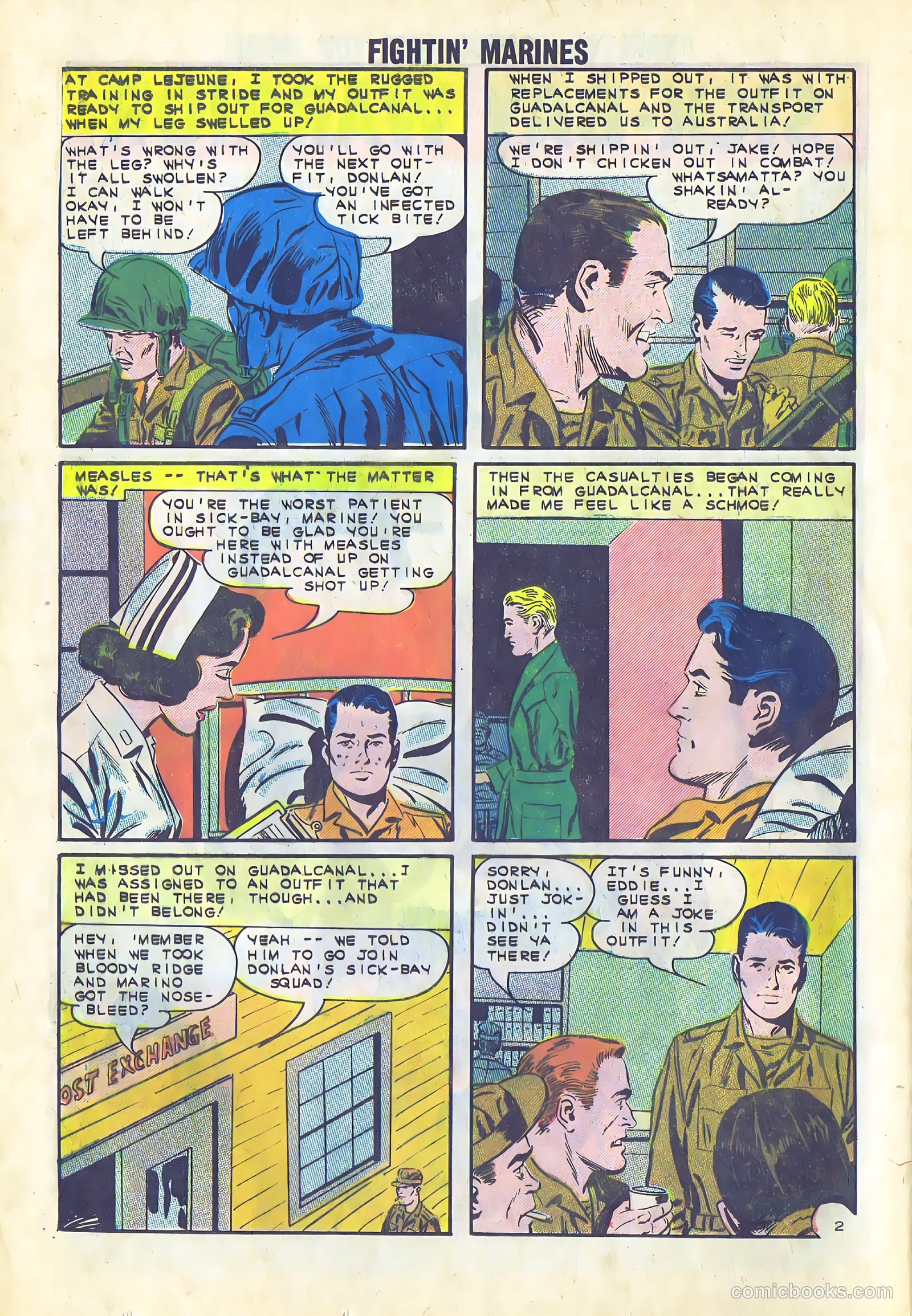 Fightin' Marines #55 — page 12 of 36