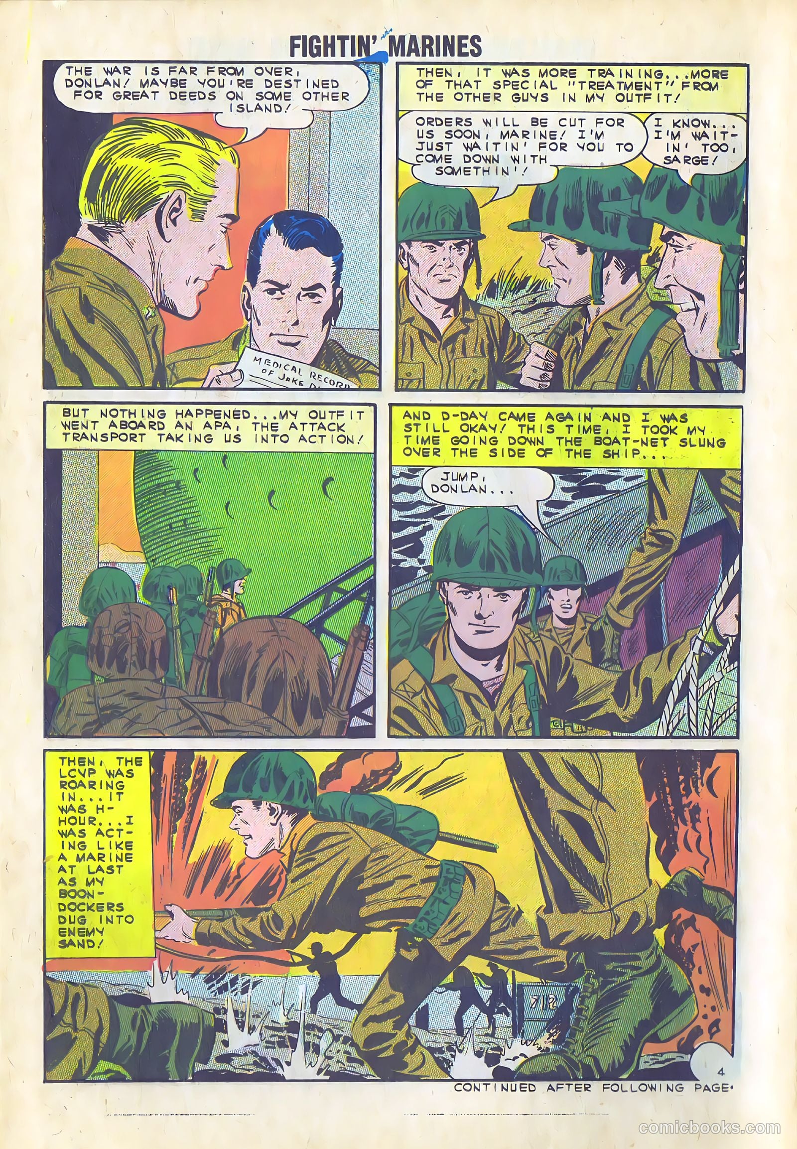 Fightin' Marines #55 — page 14 of 36