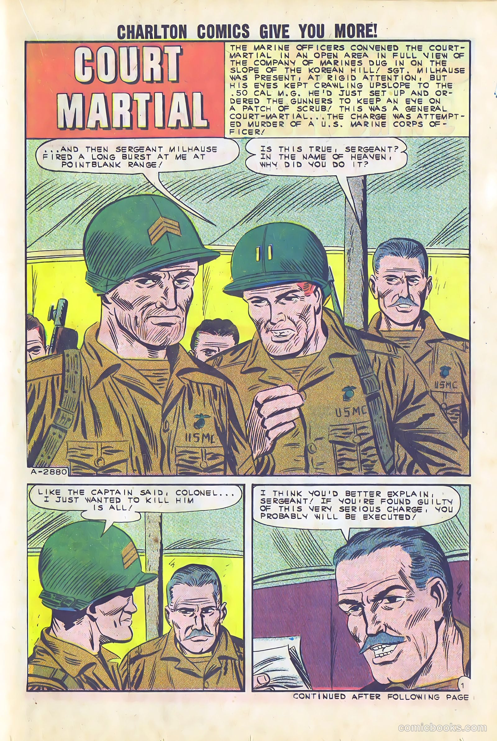 Fightin' Marines #55 — page 21 of 36