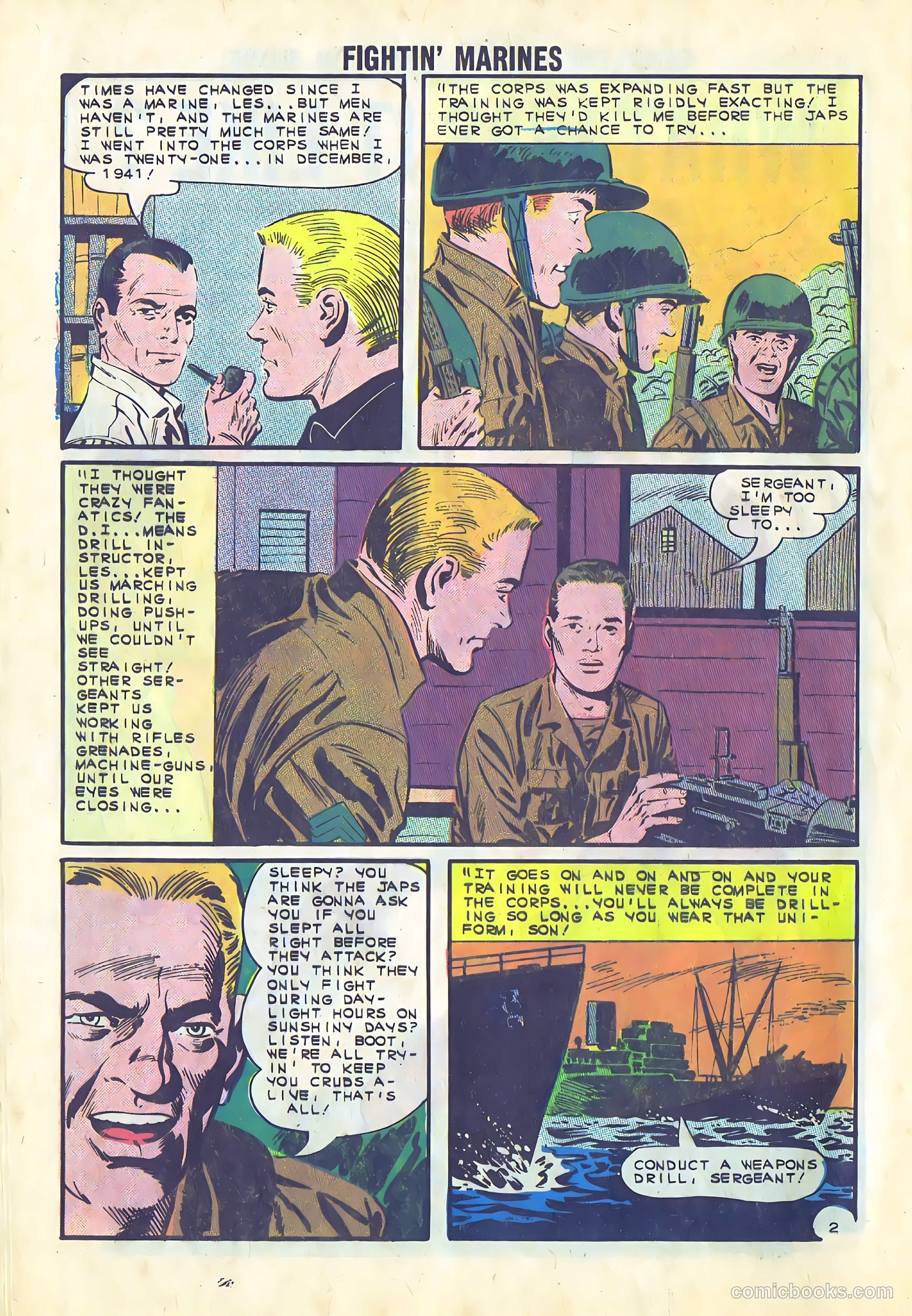 Fightin' Marines #55 — page 28 of 36