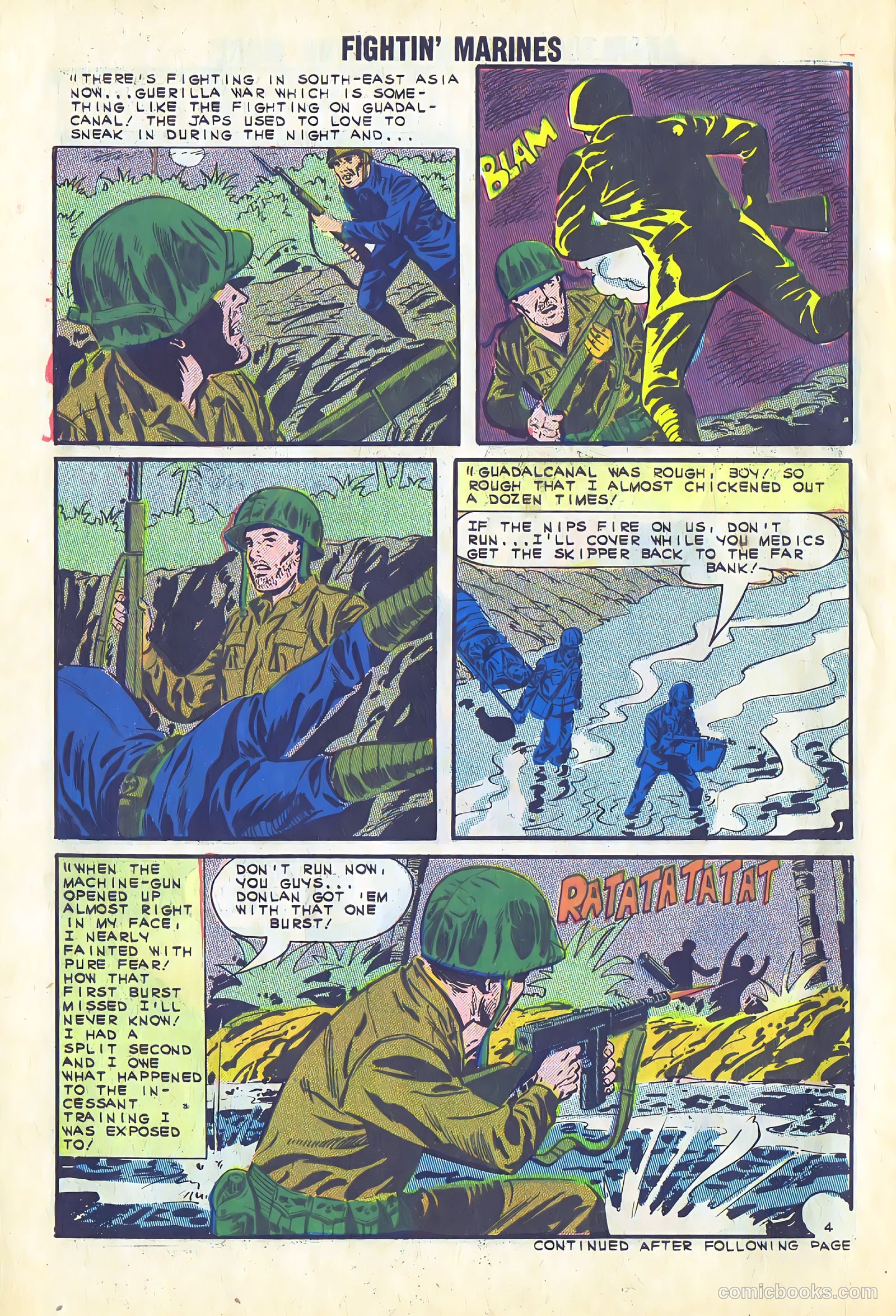 Fightin' Marines #55 — page 30 of 36