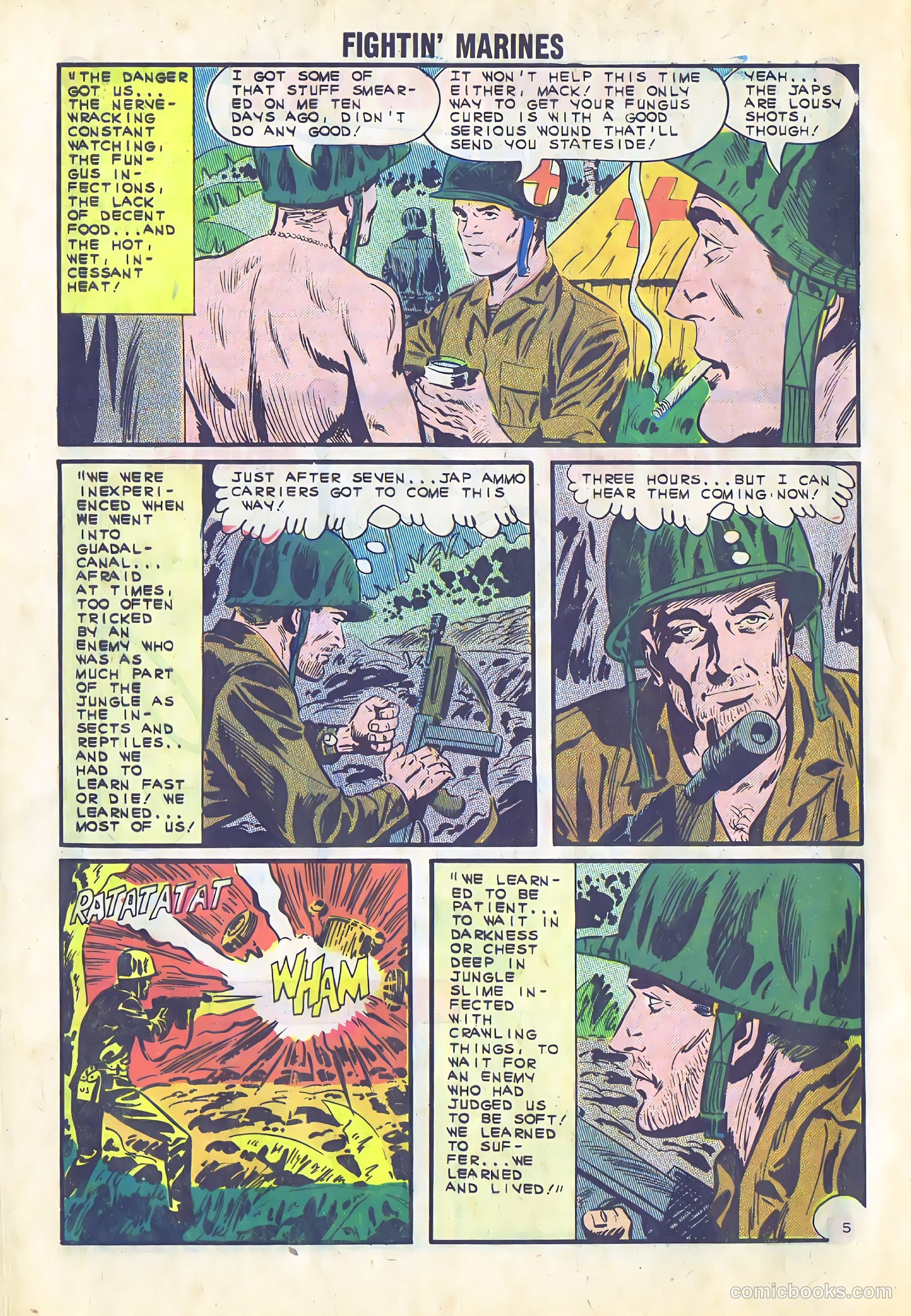 Fightin' Marines #55 — page 32 of 36