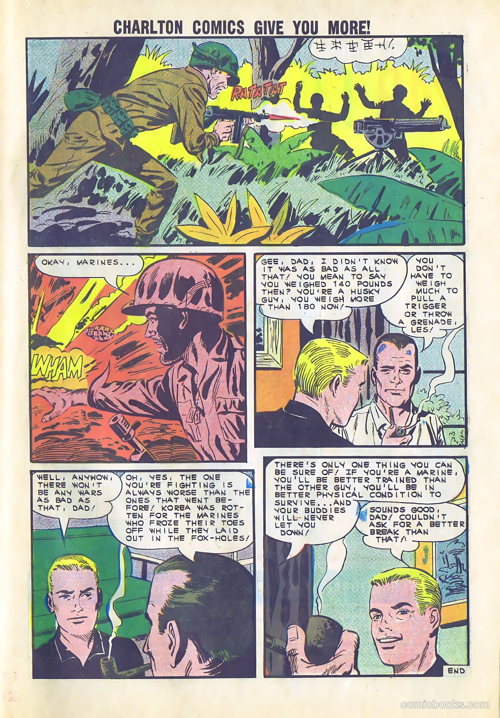 Fightin' Marines #55 — page 33 of 36