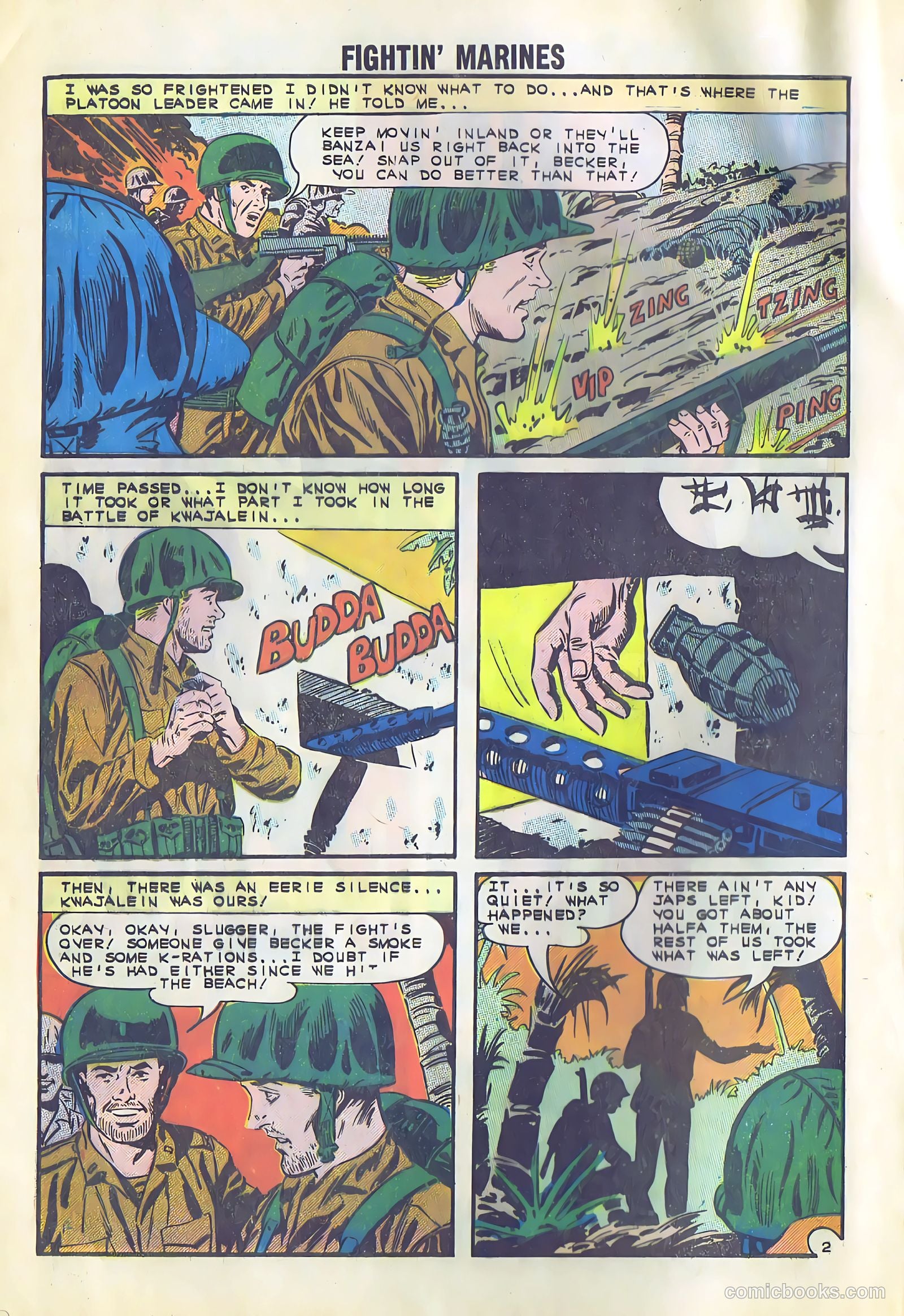 Fightin' Marines #56 — page 4 of 36