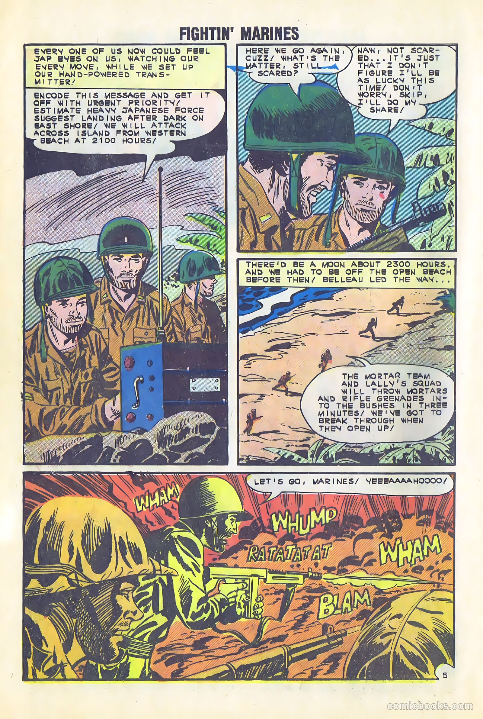 Fightin' Marines #56 — page 8 of 36