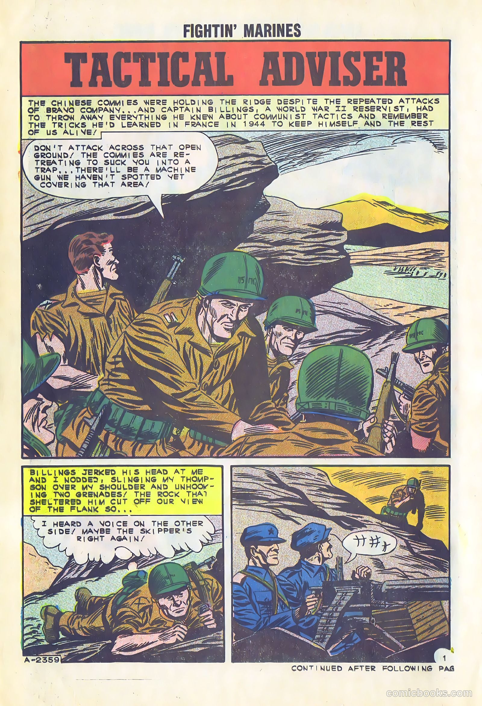 Fightin' Marines #56 — page 14 of 36