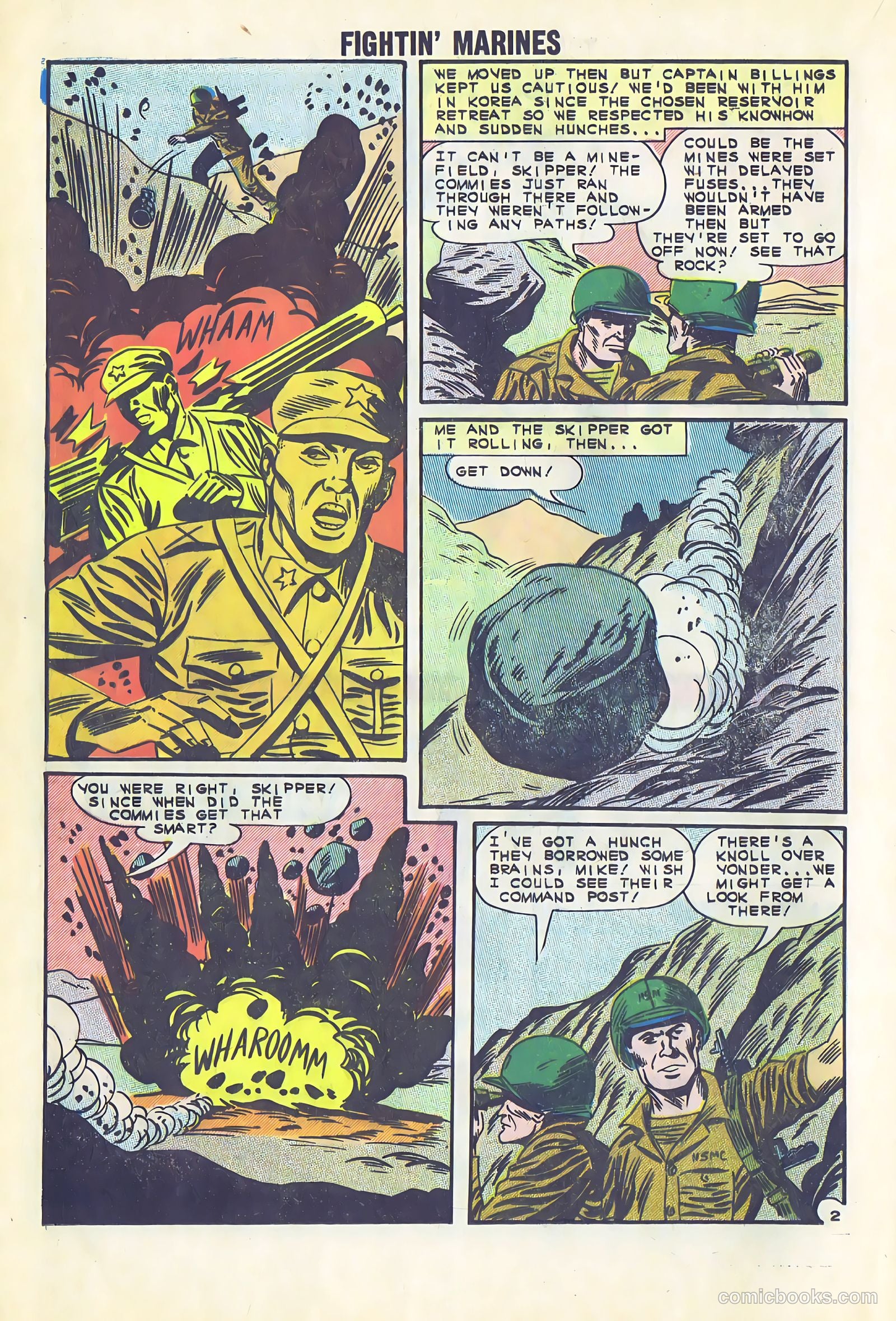 Fightin' Marines #56 — page 16 of 36