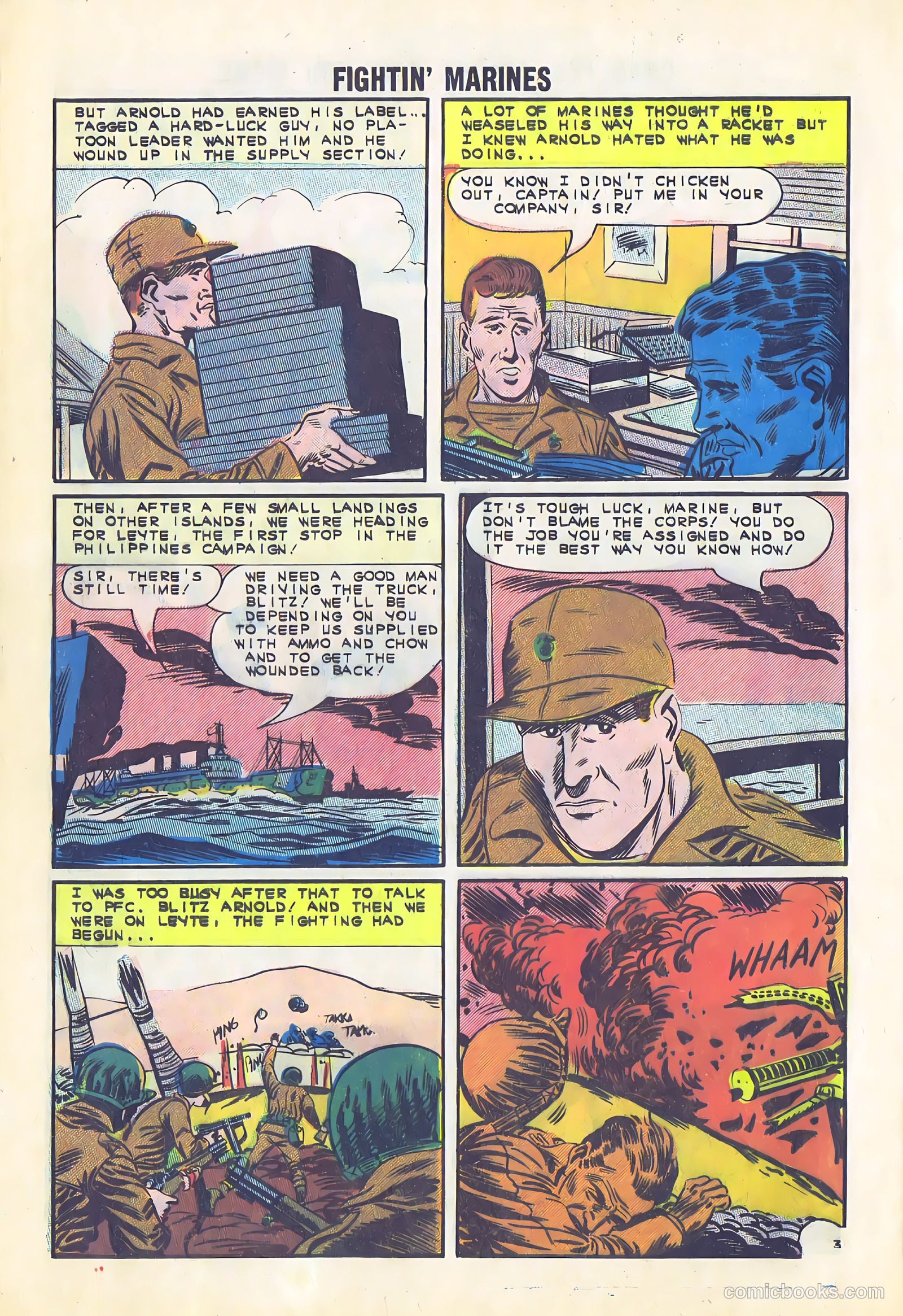 Fightin' Marines #56 — page 28 of 36