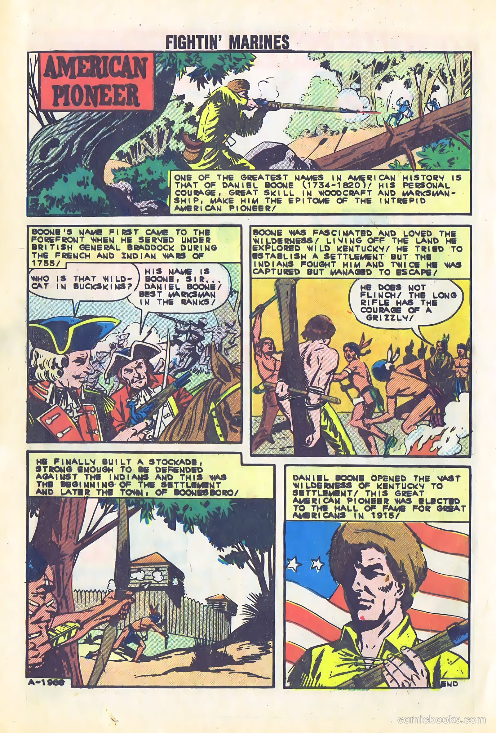 Fightin' Marines #56 — page 32 of 36