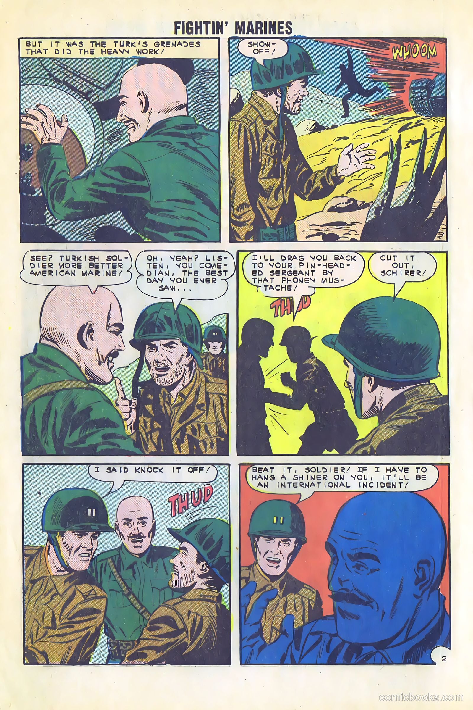 Fightin' Marines #57 — page 4 of 36
