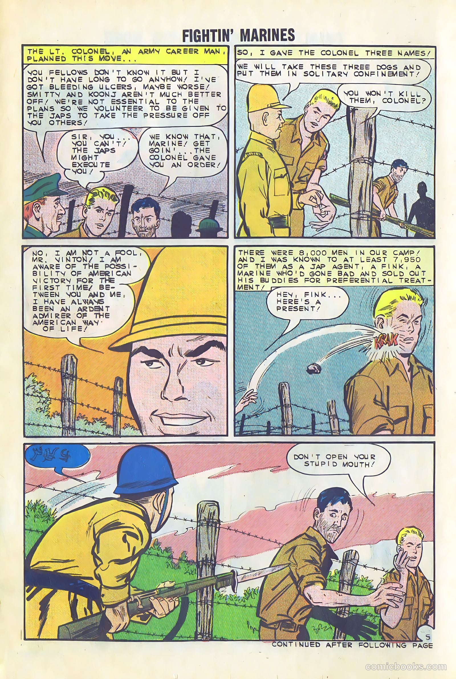 Fightin' Marines #57 — page 14 of 36