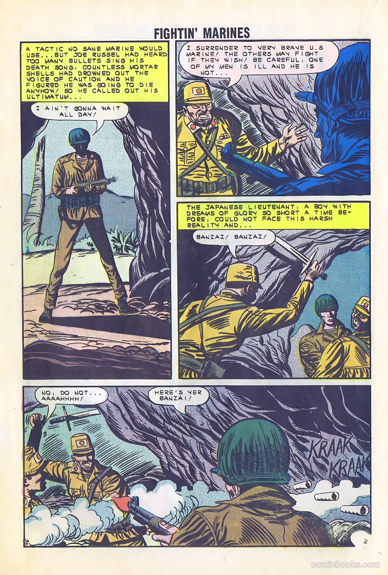 Fightin' Marines #57 — page 20 of 36