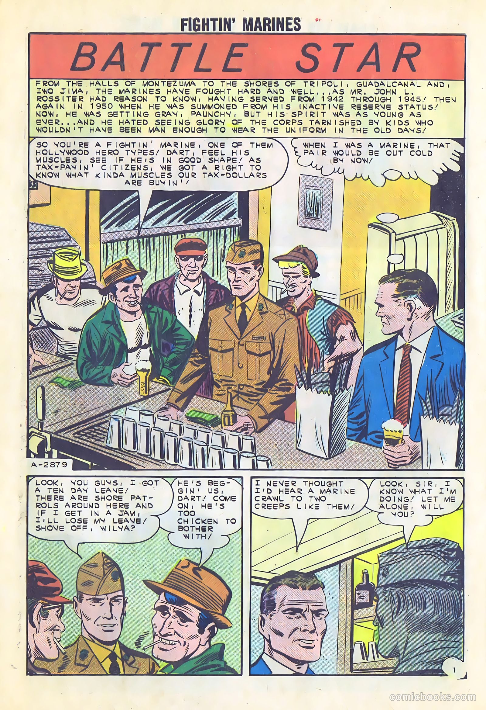 Fightin' Marines #57 — page 28 of 36