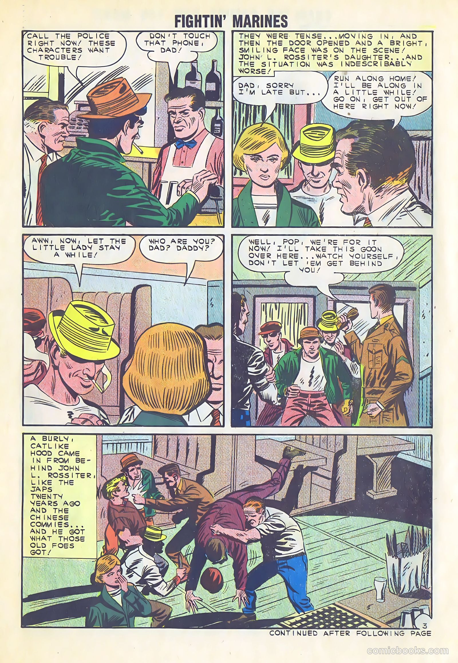 Fightin' Marines #57 — page 30 of 36