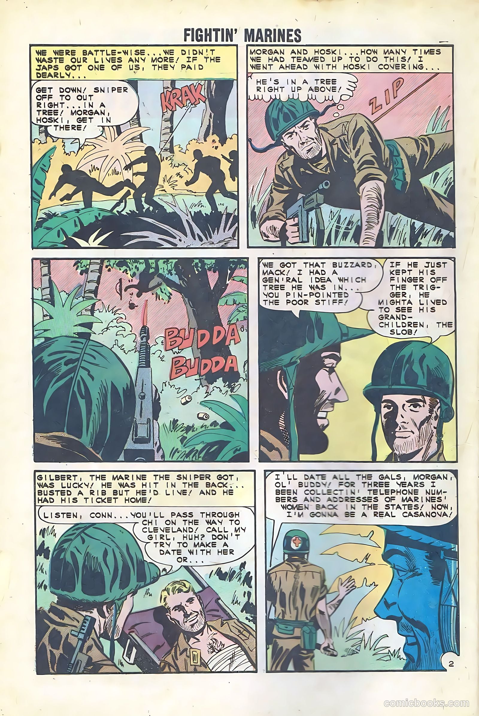 Fightin' Marines #58 — page 4 of 36